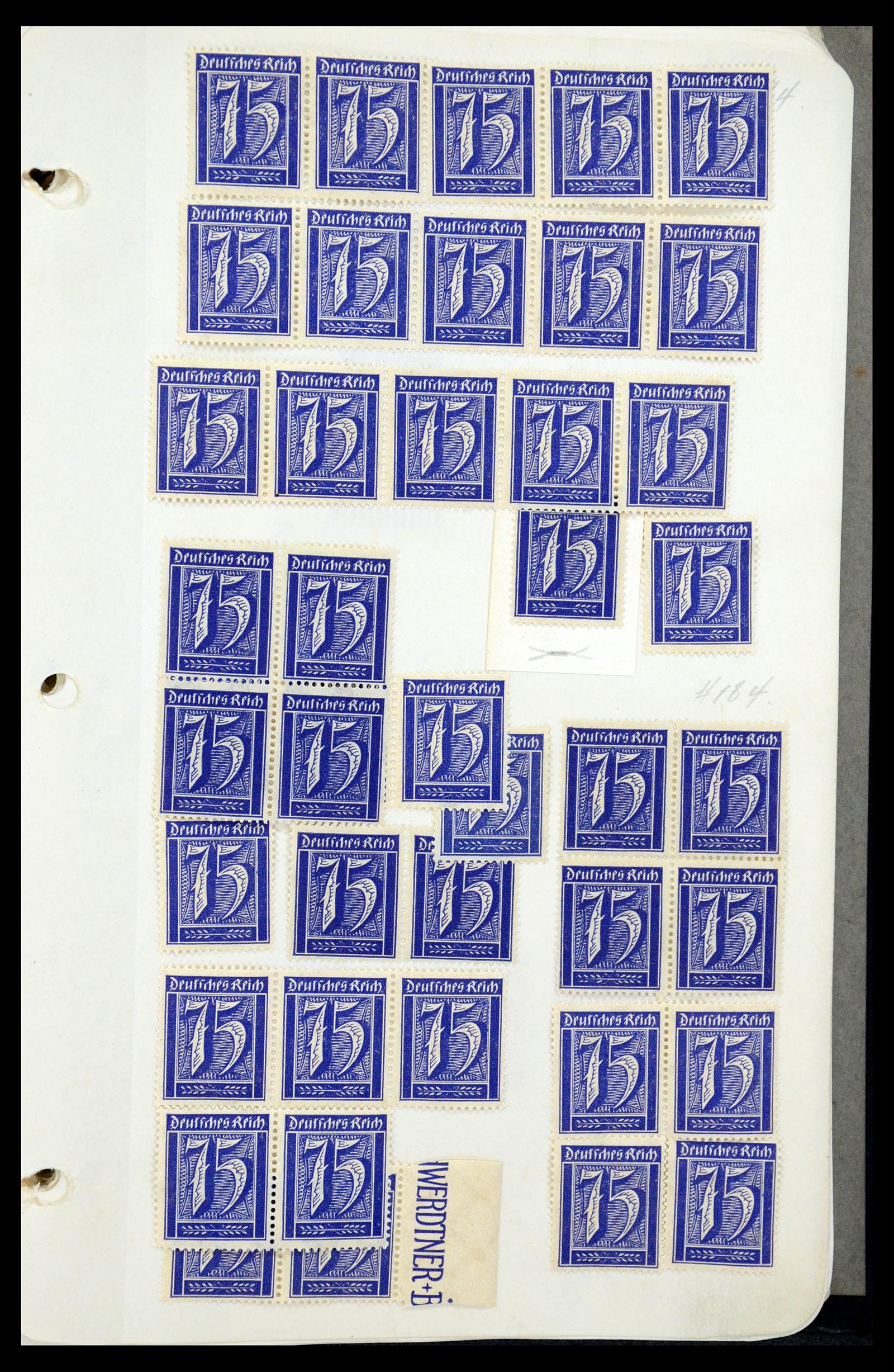 35565 772 - Postzegelverzameling 35565 Duitse Rijk infla 1919-1923.