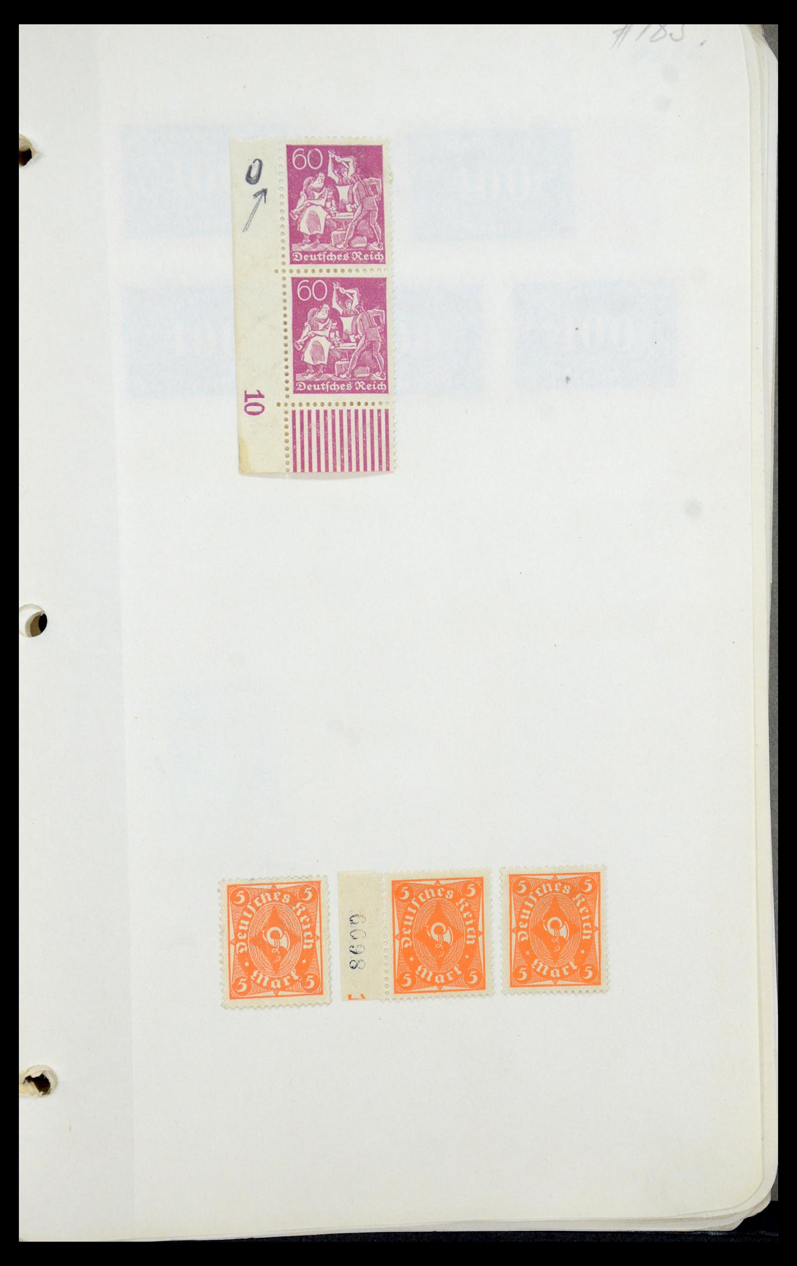 35565 773 - Postzegelverzameling 35565 Duitse Rijk infla 1919-1923.