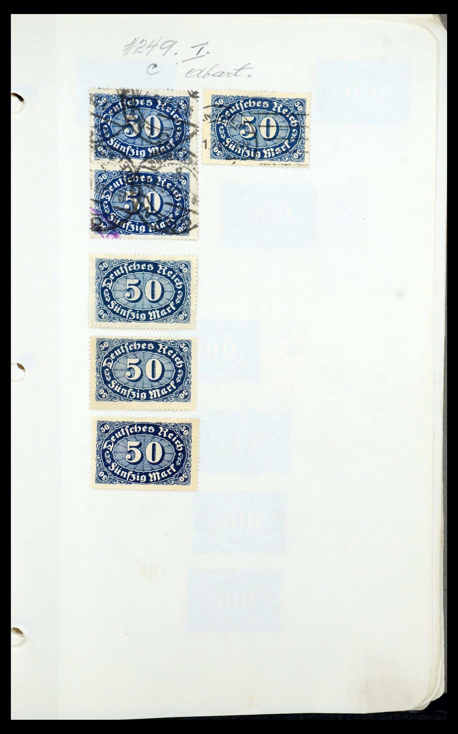 35565 777 - Postzegelverzameling 35565 Duitse Rijk infla 1919-1923.