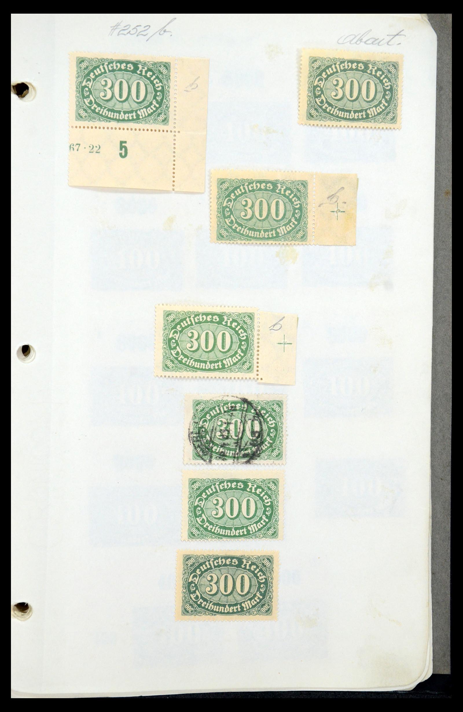 35565 778 - Postzegelverzameling 35565 Duitse Rijk infla 1919-1923.