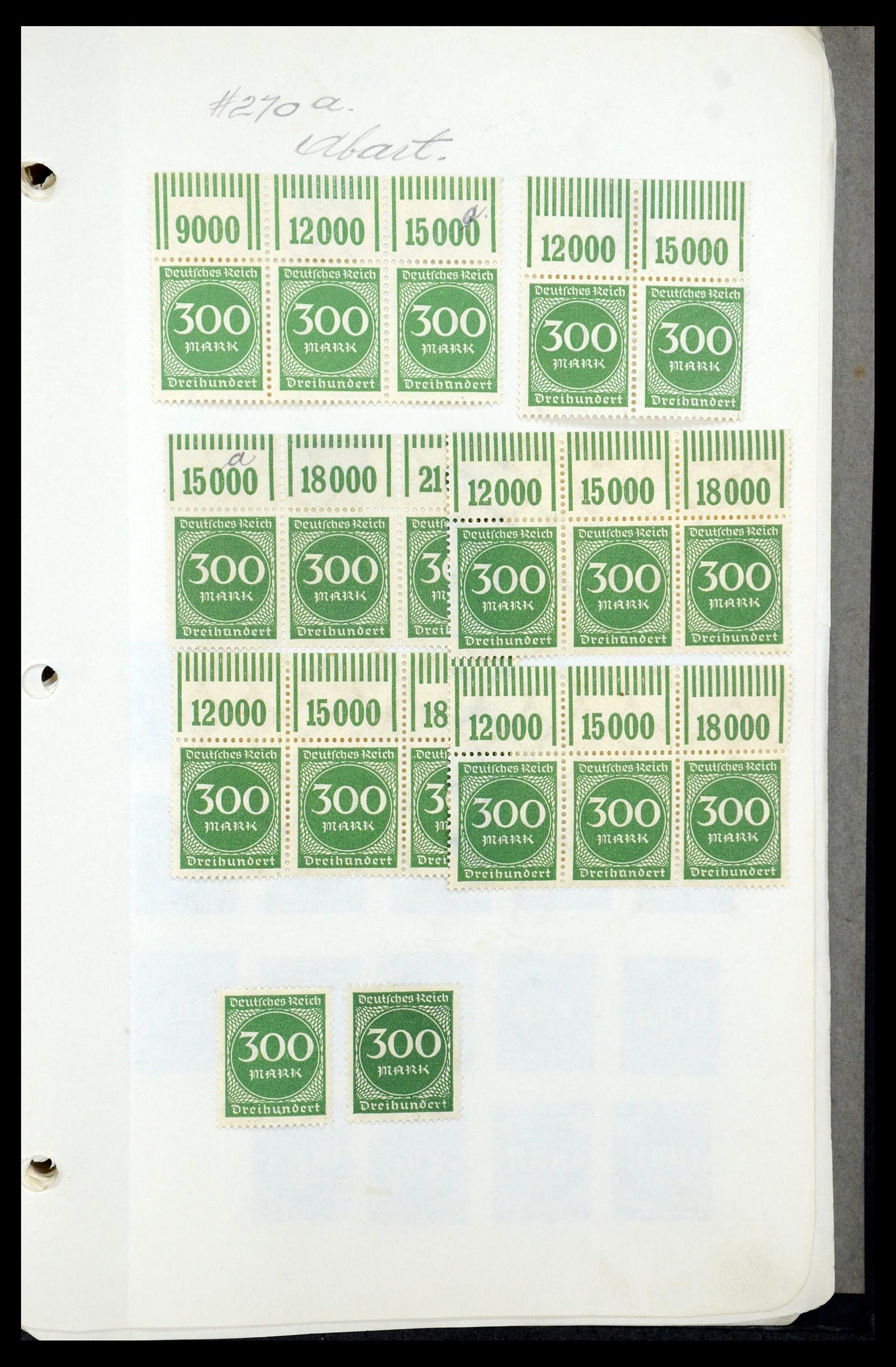 35565 784 - Postzegelverzameling 35565 Duitse Rijk infla 1919-1923.