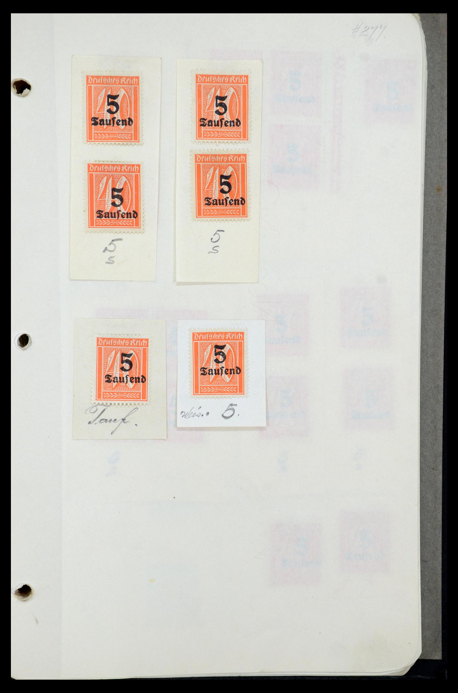 35565 788 - Postzegelverzameling 35565 Duitse Rijk infla 1919-1923.