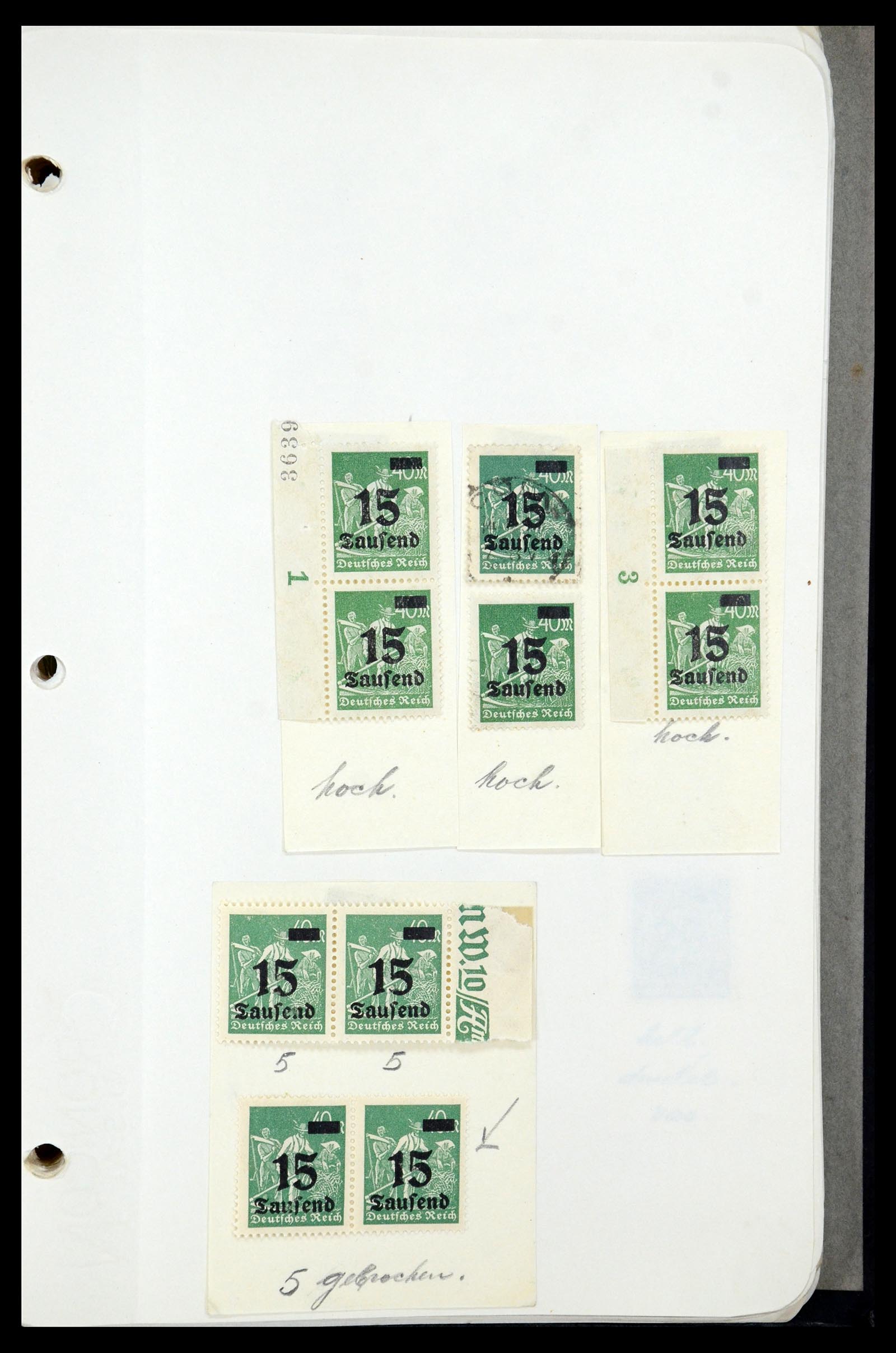 35565 791 - Postzegelverzameling 35565 Duitse Rijk infla 1919-1923.