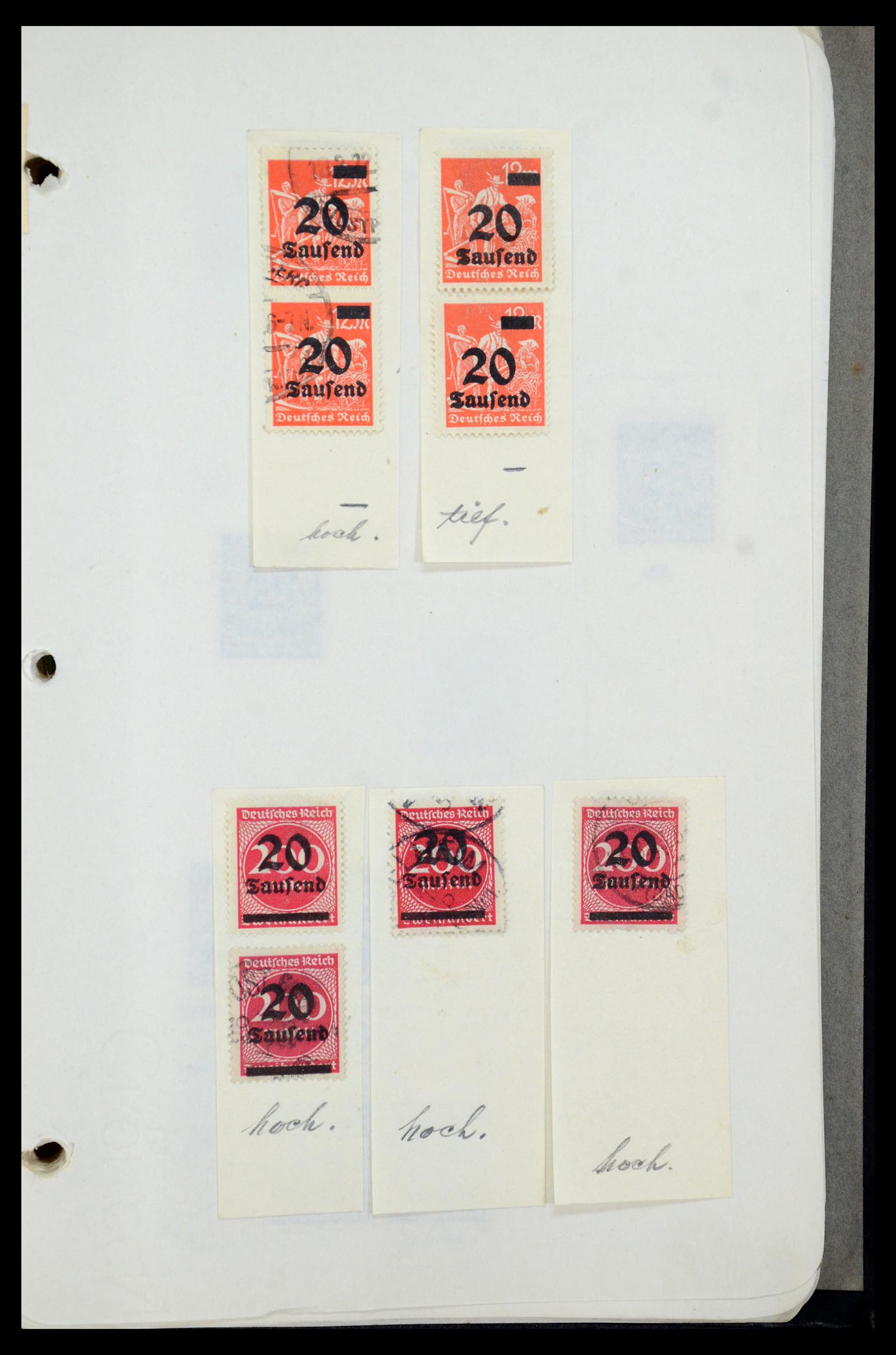 35565 793 - Postzegelverzameling 35565 Duitse Rijk infla 1919-1923.