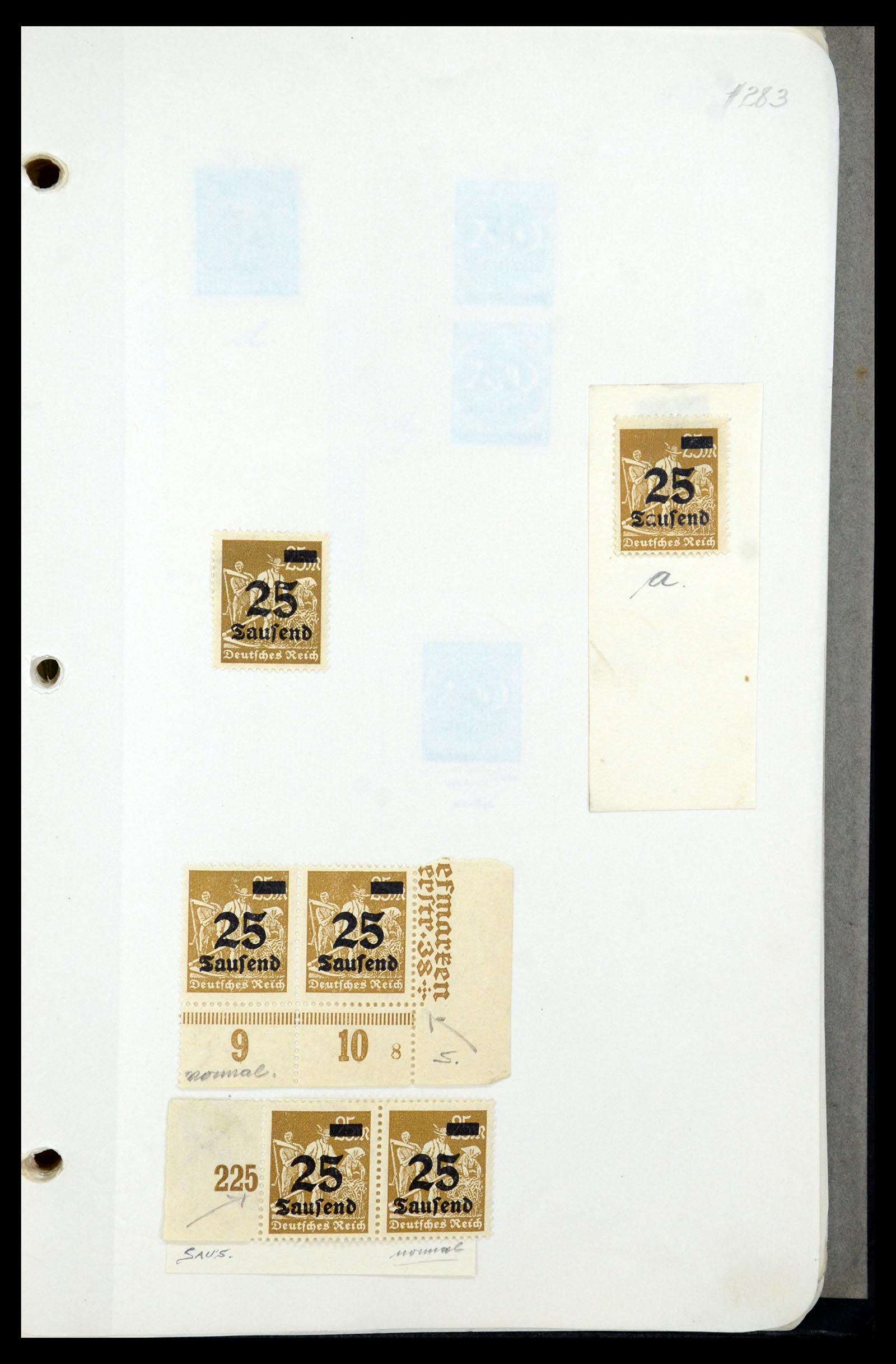 35565 794 - Postzegelverzameling 35565 Duitse Rijk infla 1919-1923.