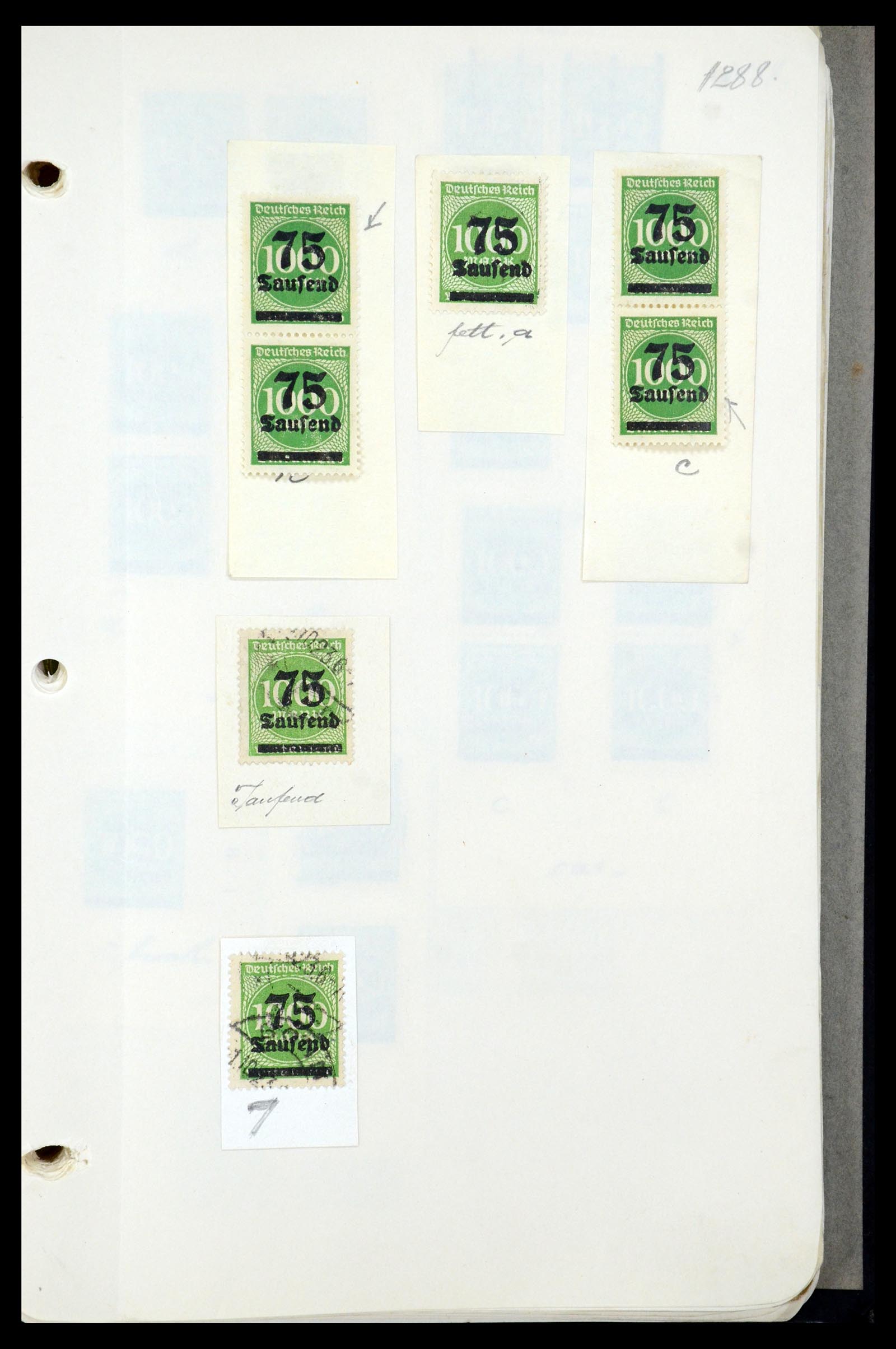 35565 799 - Postzegelverzameling 35565 Duitse Rijk infla 1919-1923.