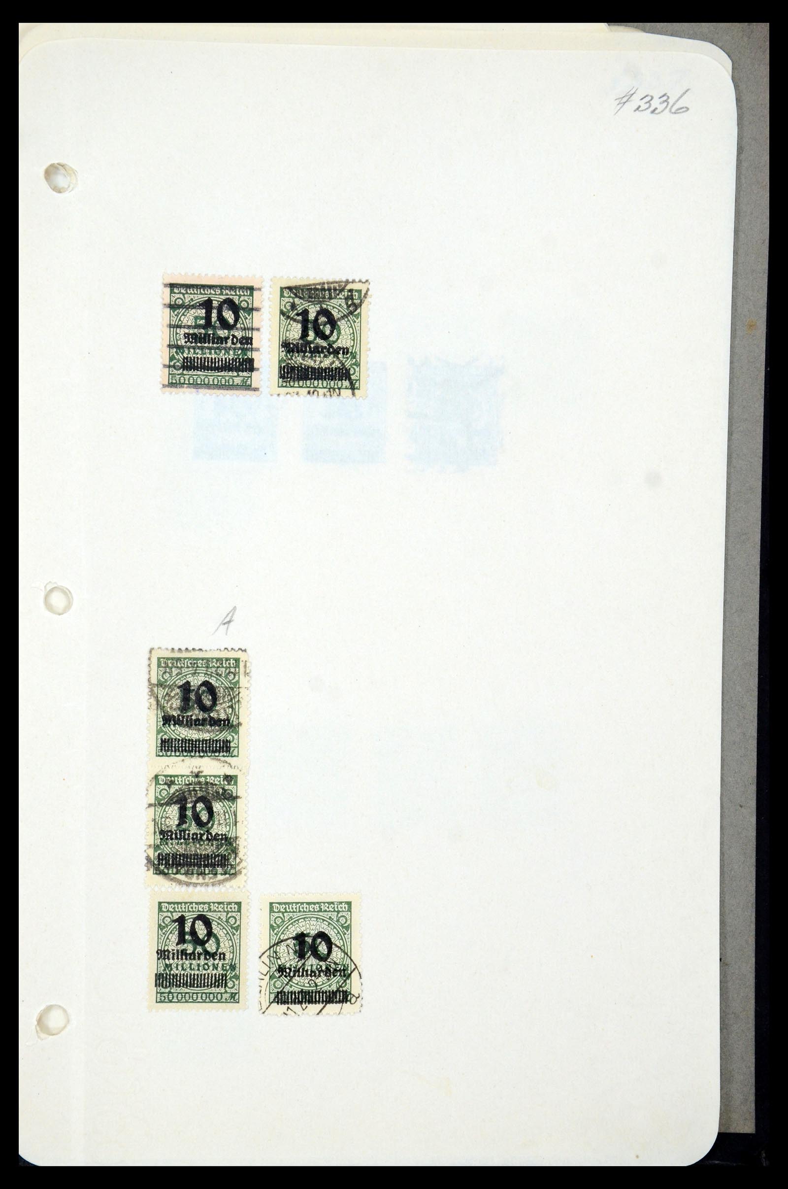 35565 866 - Postzegelverzameling 35565 Duitse Rijk infla 1919-1923.