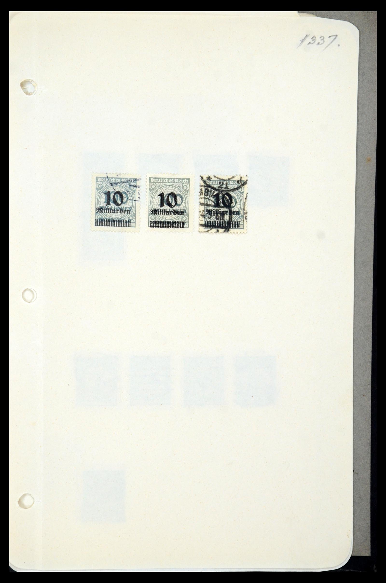 35565 867 - Postzegelverzameling 35565 Duitse Rijk infla 1919-1923.