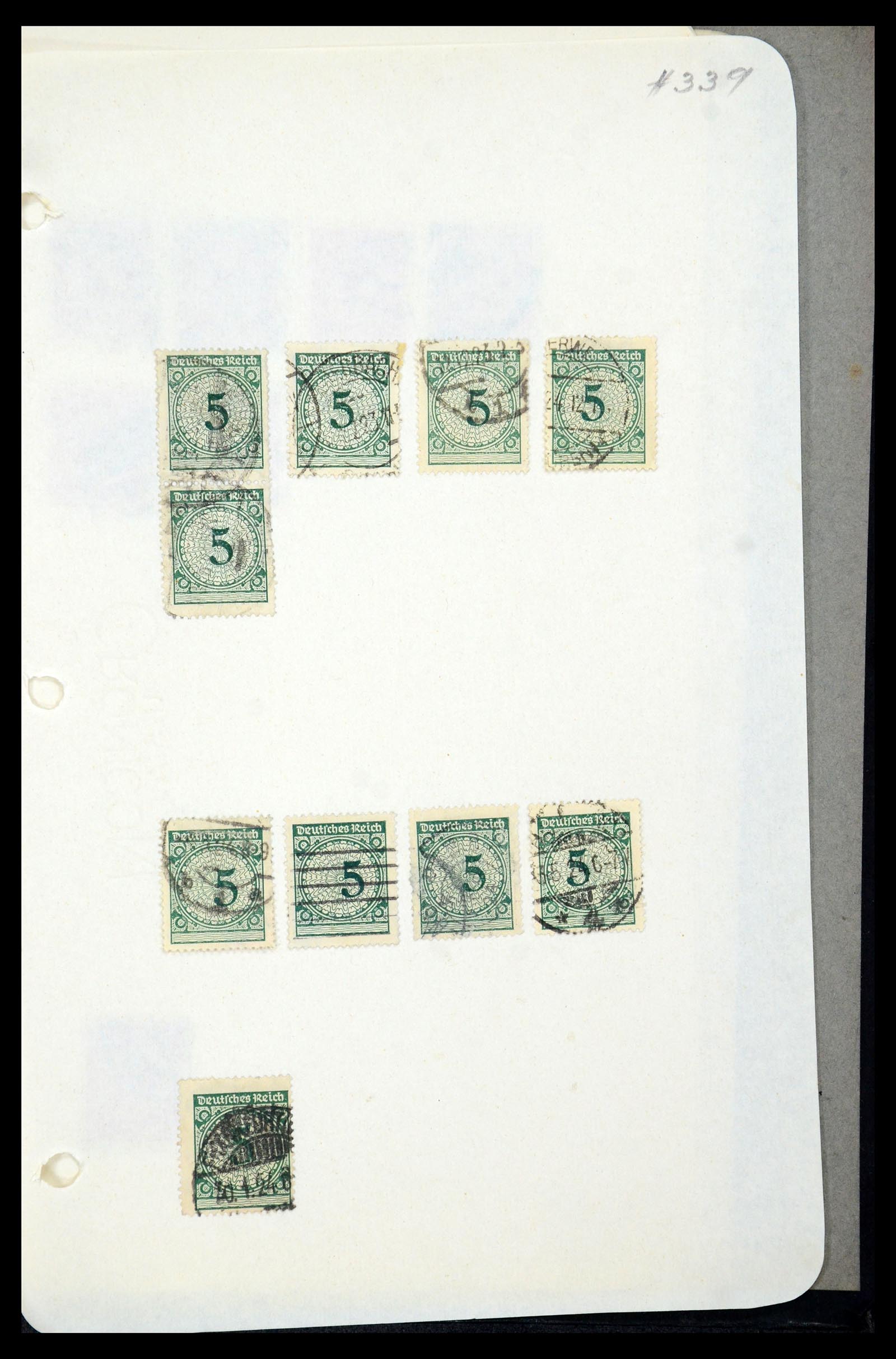 35565 868 - Postzegelverzameling 35565 Duitse Rijk infla 1919-1923.