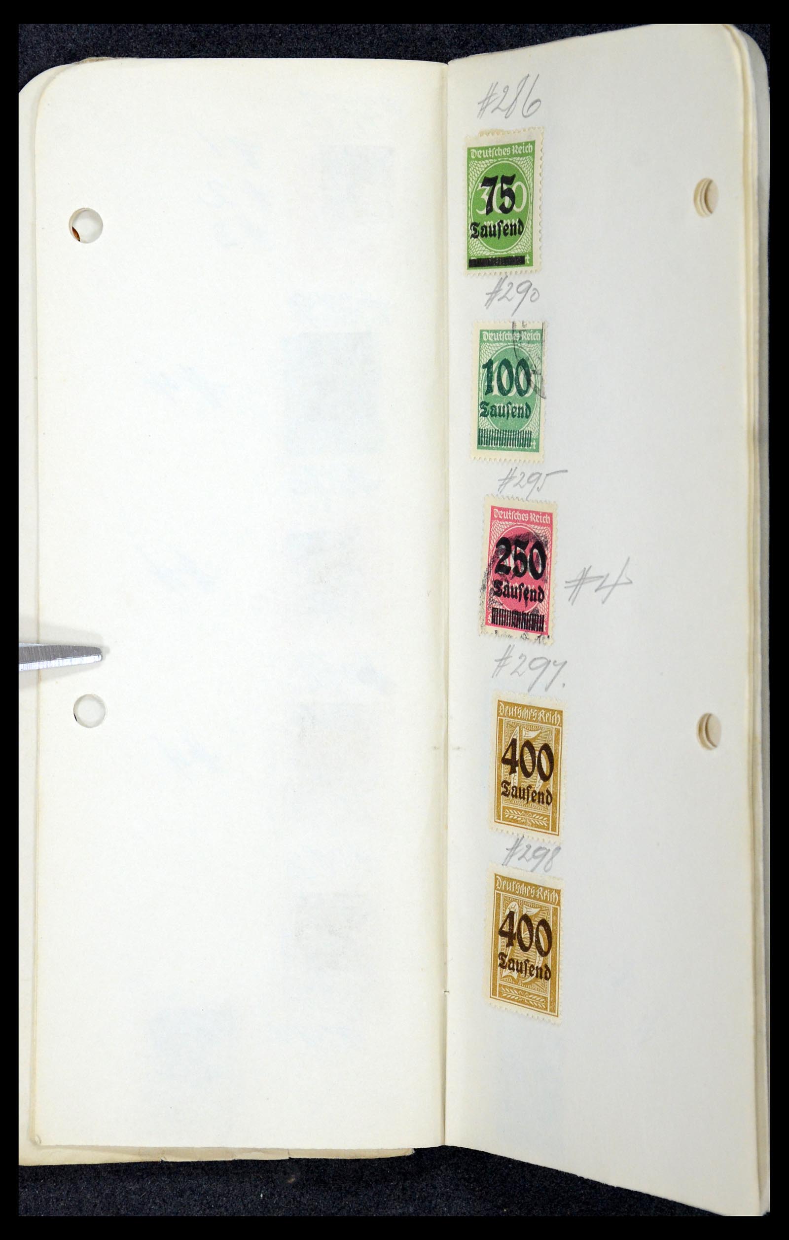 35565 881 - Postzegelverzameling 35565 Duitse Rijk infla 1919-1923.