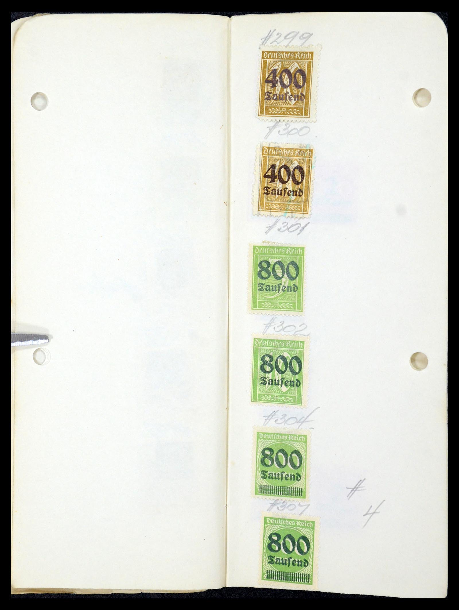 35565 882 - Postzegelverzameling 35565 Duitse Rijk infla 1919-1923.