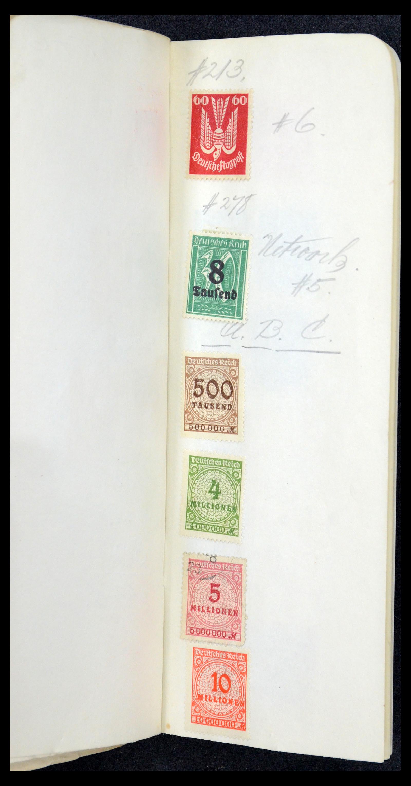 35565 885 - Postzegelverzameling 35565 Duitse Rijk infla 1919-1923.