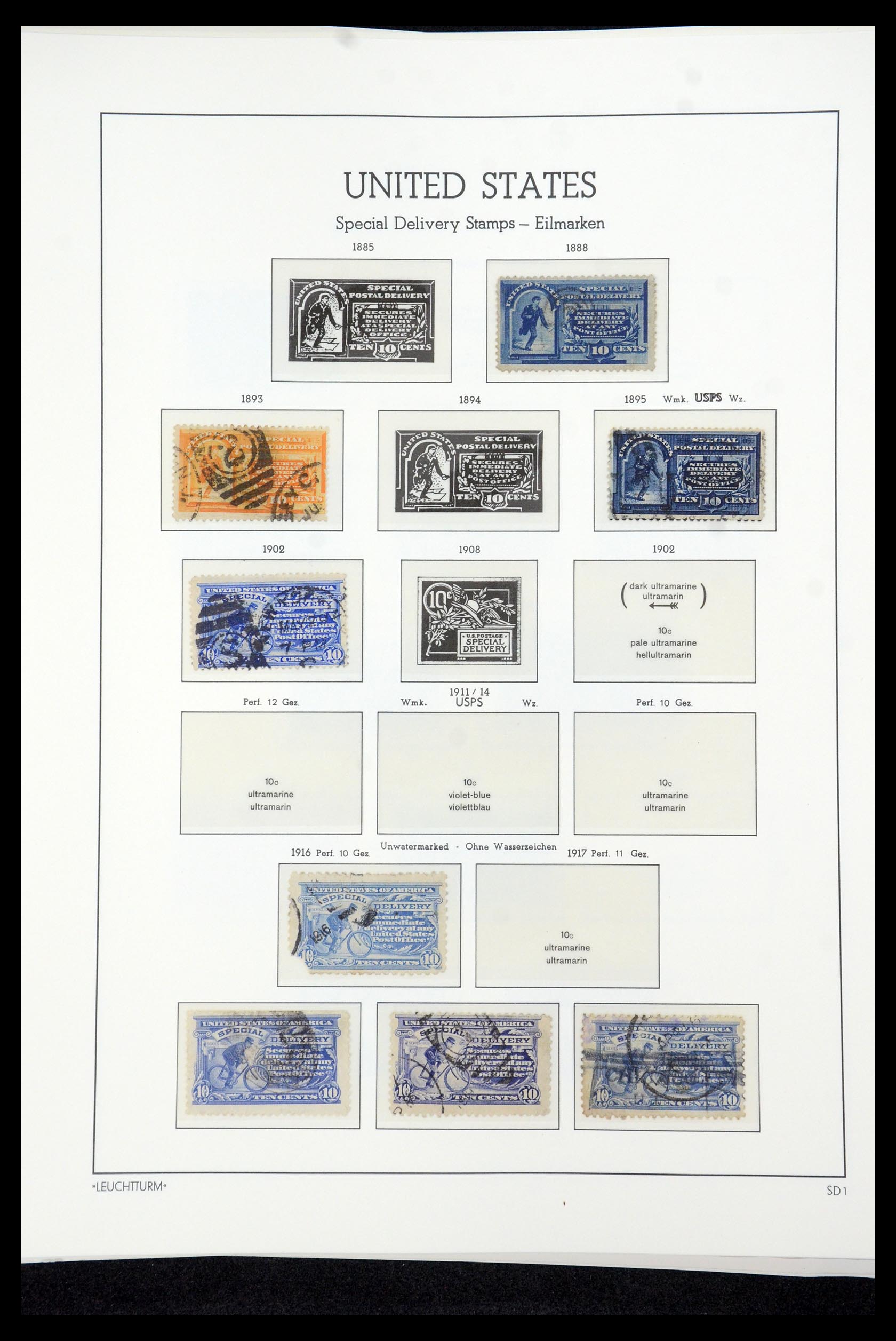 35592 102 - Postzegelverzameling 35592 USA 1851-1985.