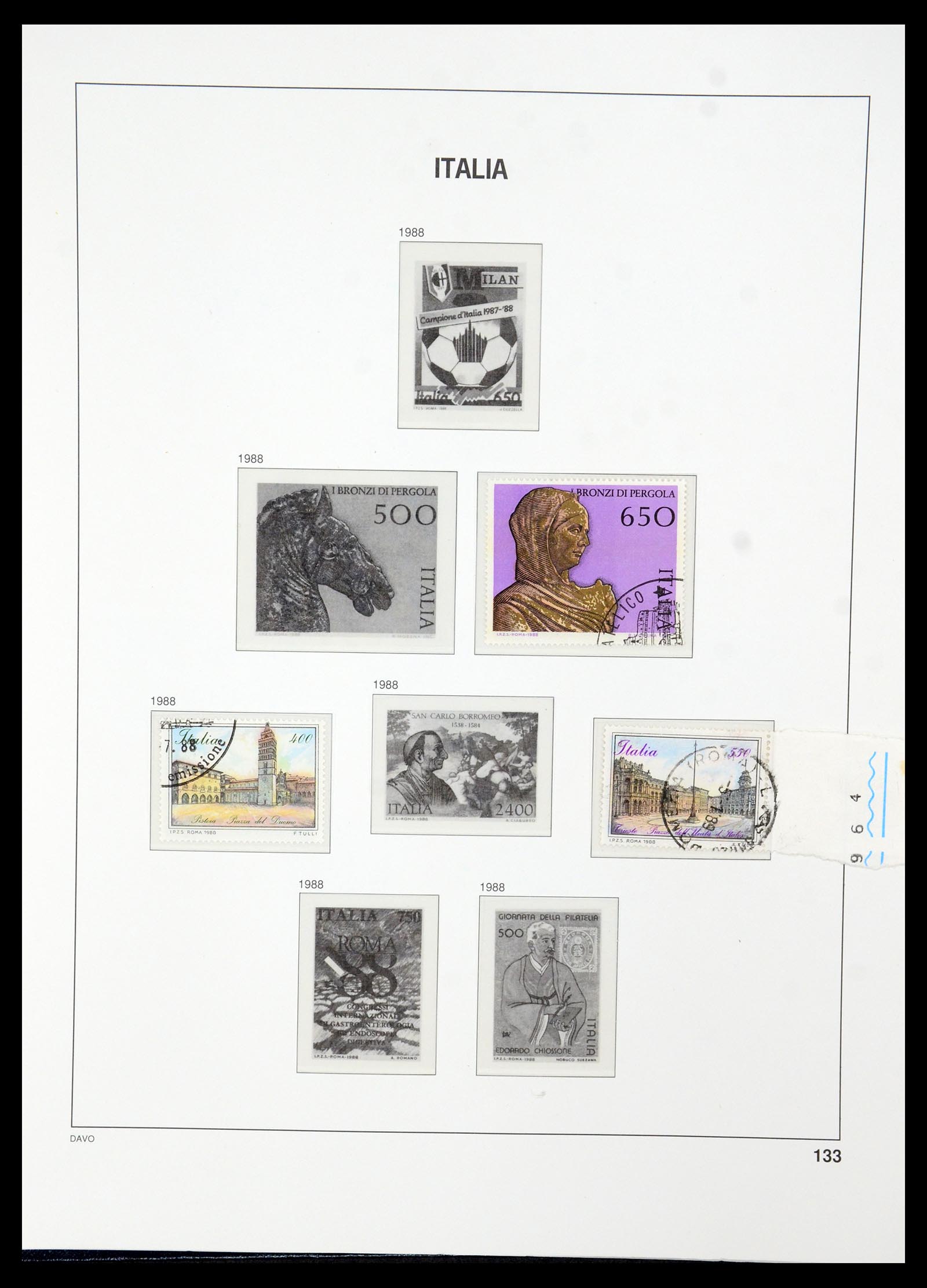 35603 147 - Postzegelverzameling 35603 Italië 1862-1991.