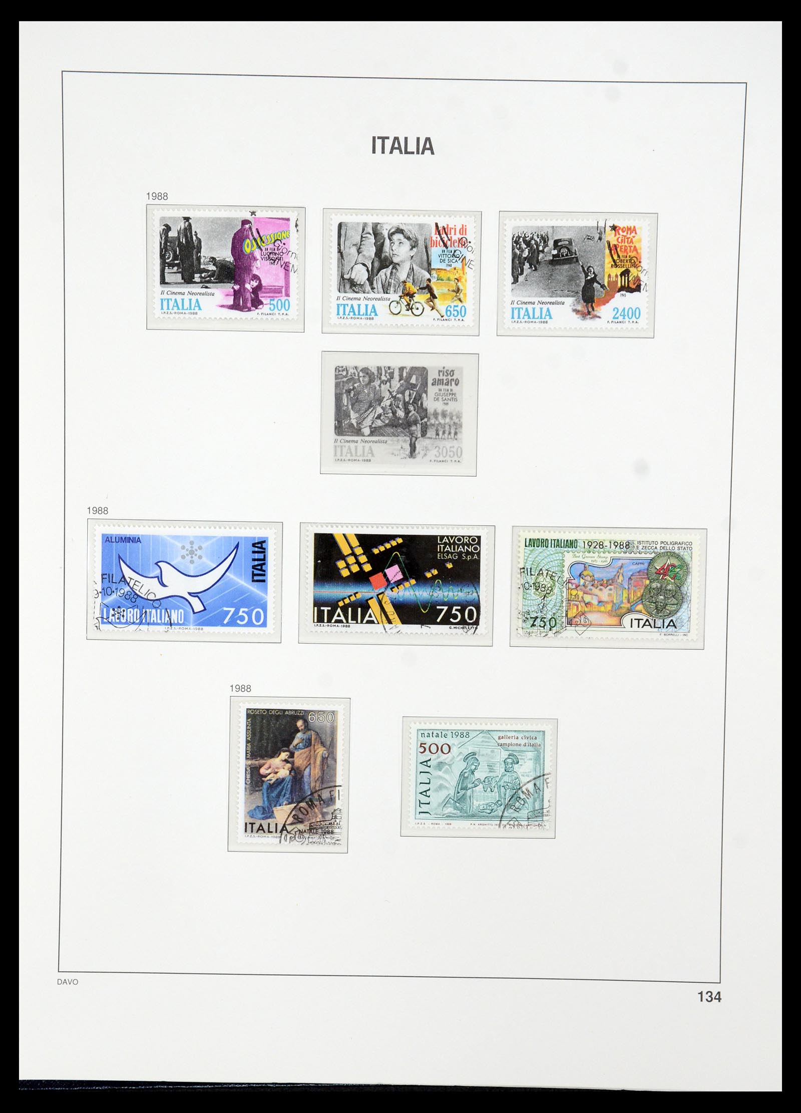 35603 148 - Postzegelverzameling 35603 Italië 1862-1991.