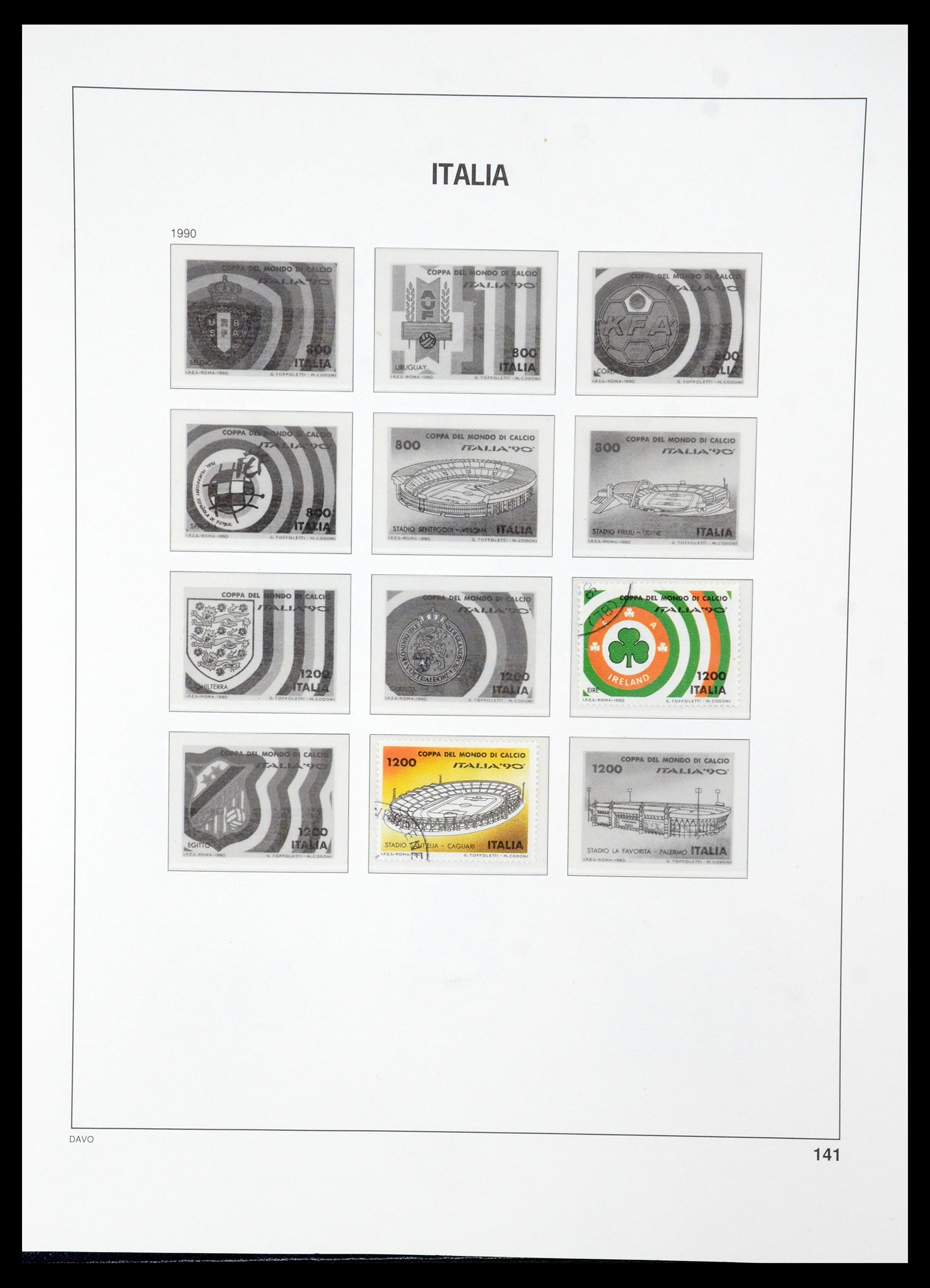 35603 154 - Postzegelverzameling 35603 Italië 1862-1991.