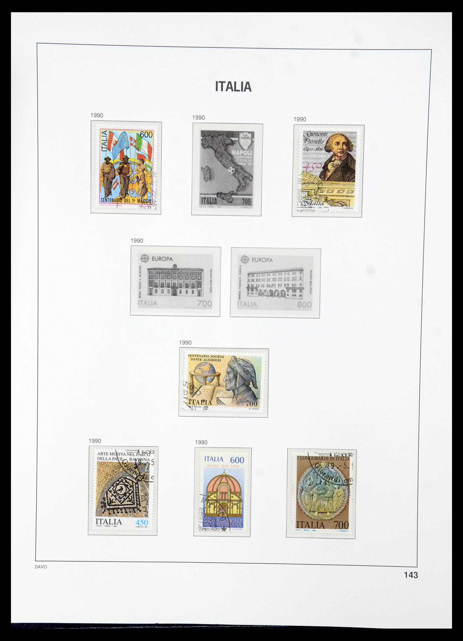 35603 156 - Postzegelverzameling 35603 Italië 1862-1991.