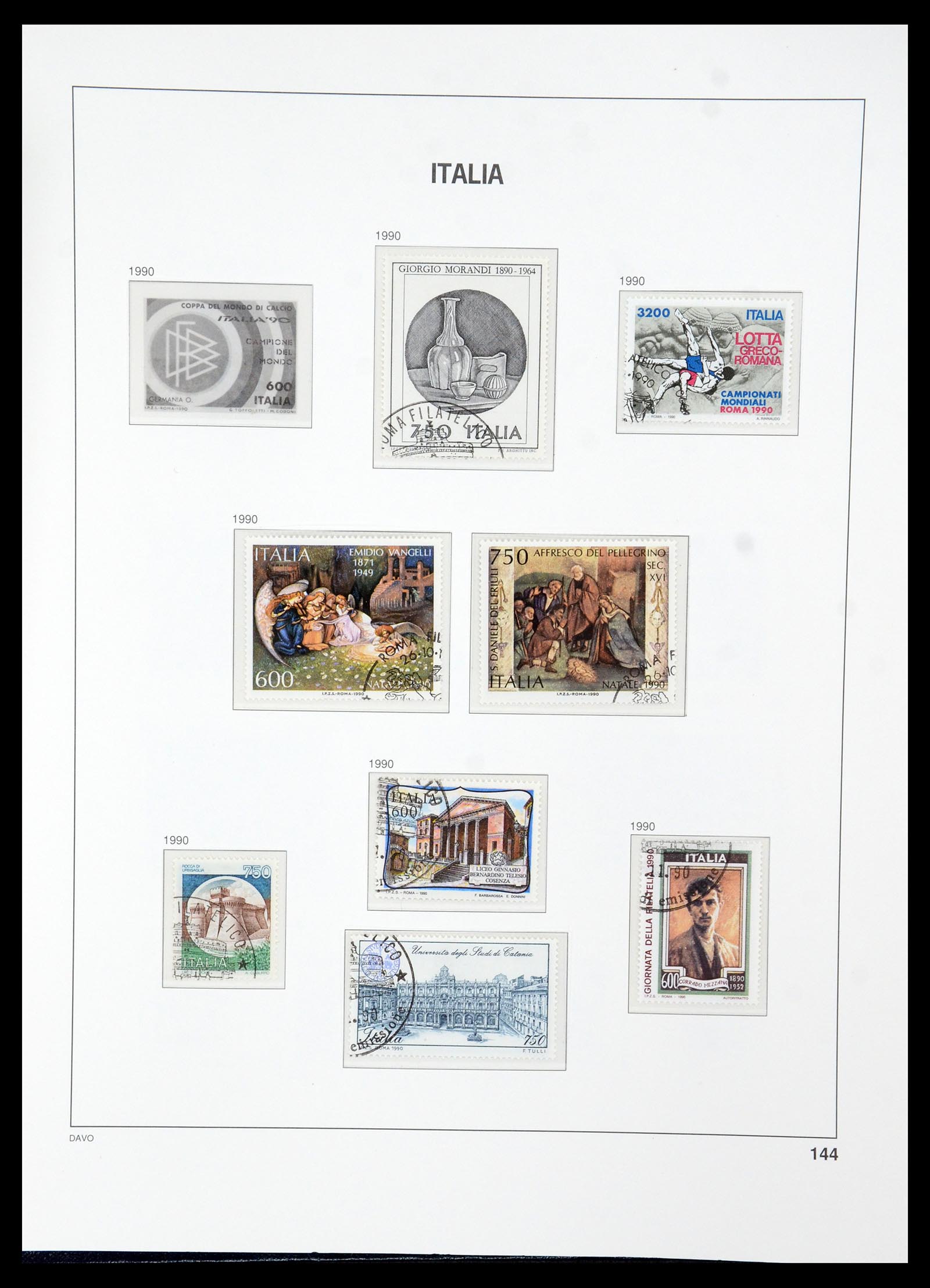 35603 157 - Postzegelverzameling 35603 Italië 1862-1991.