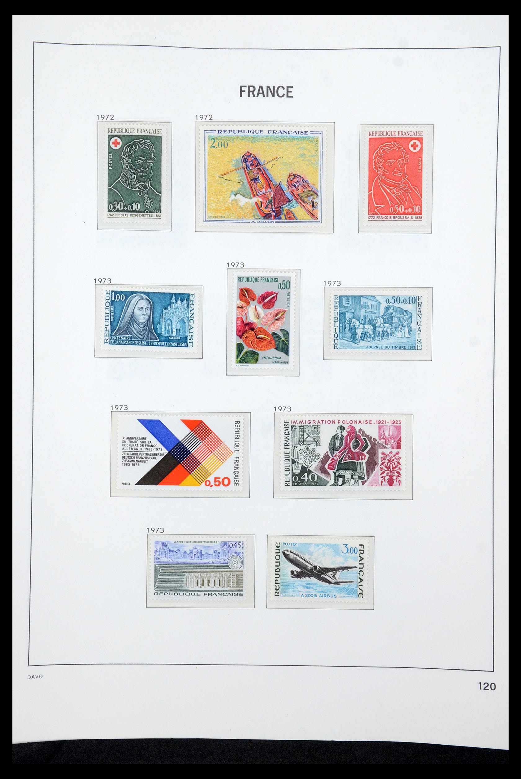 35610 138 - Postzegelverzameling 35610 Frankrijk 1849-1980.