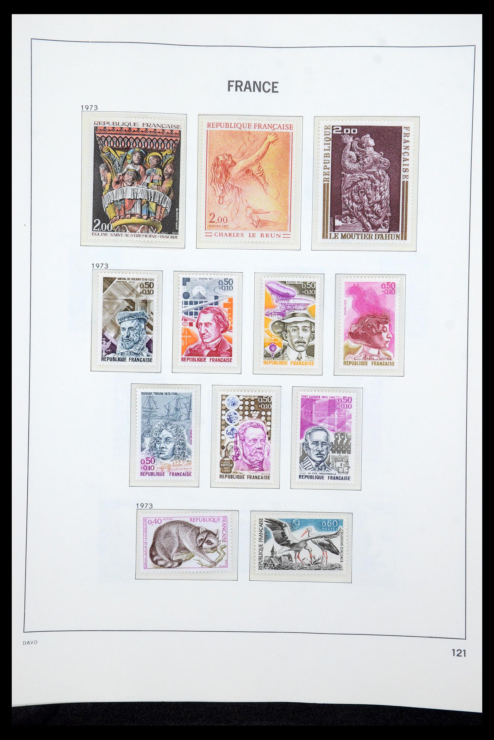 35610 139 - Postzegelverzameling 35610 Frankrijk 1849-1980.