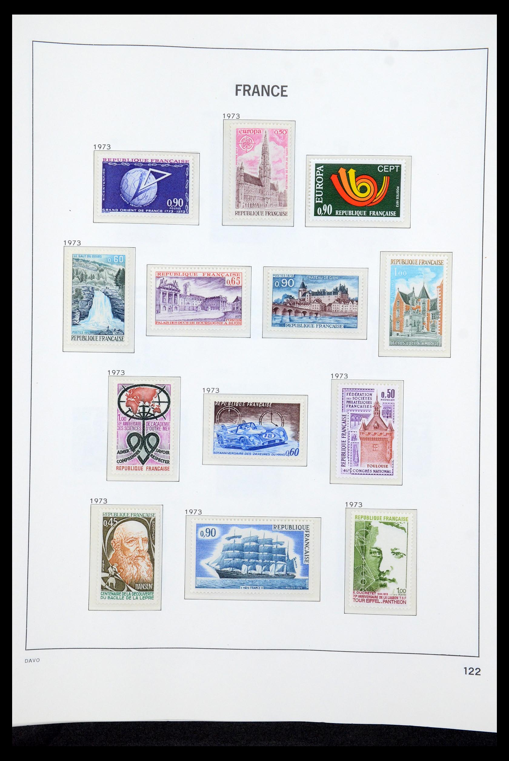 35610 140 - Postzegelverzameling 35610 Frankrijk 1849-1980.