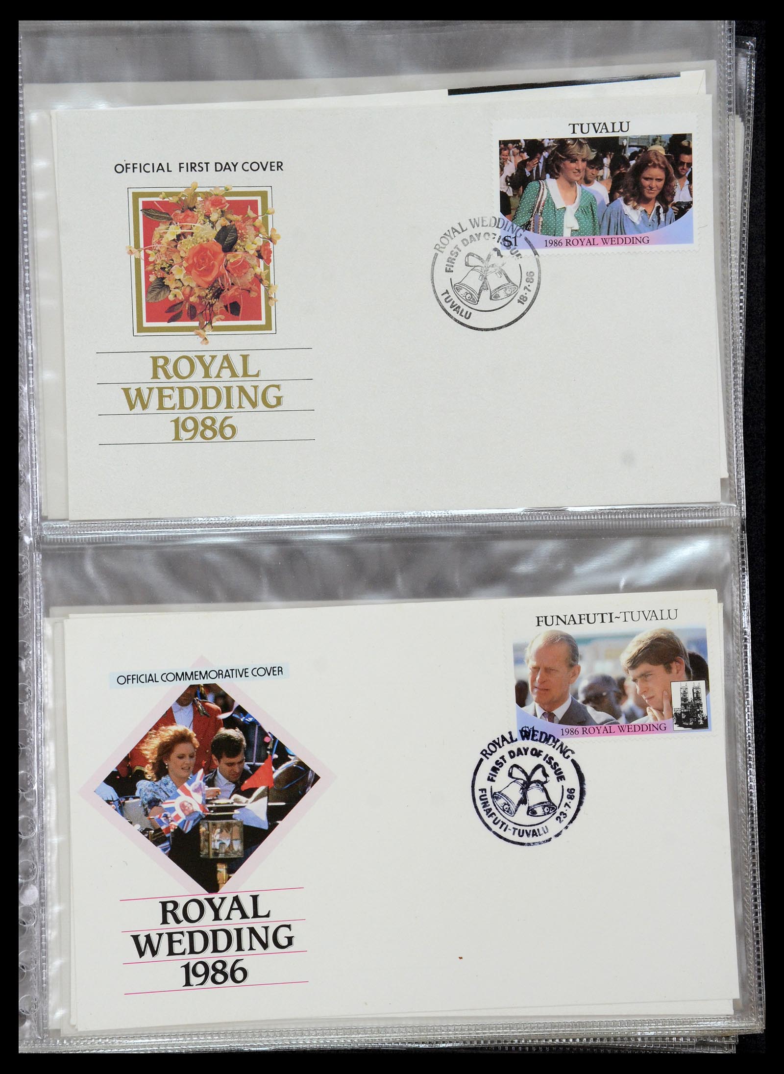 35636 083 - Postzegelverzameling 35636 Engelse koloniën.