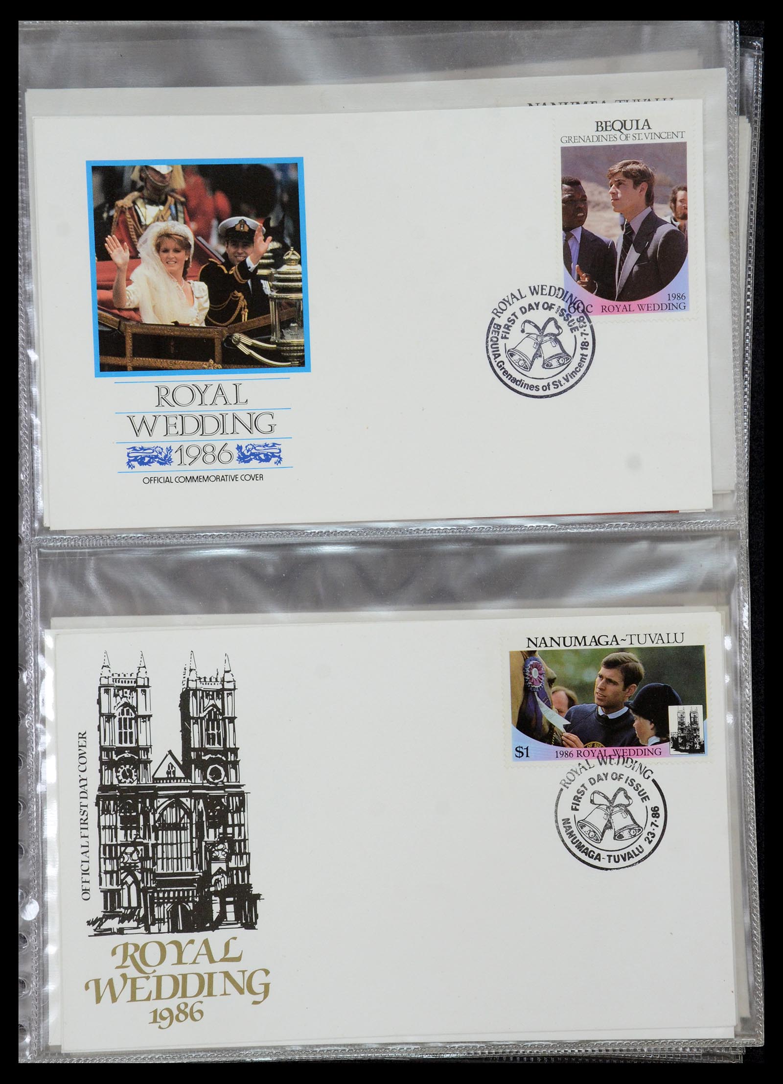 35636 085 - Postzegelverzameling 35636 Engelse koloniën.