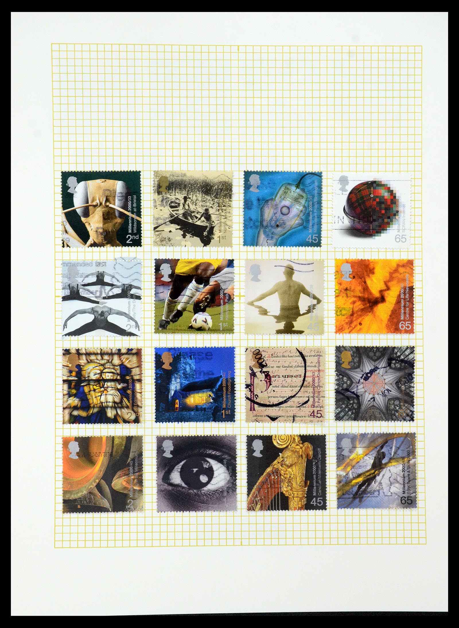 35636 103 - Postzegelverzameling 35636 Engelse koloniën.