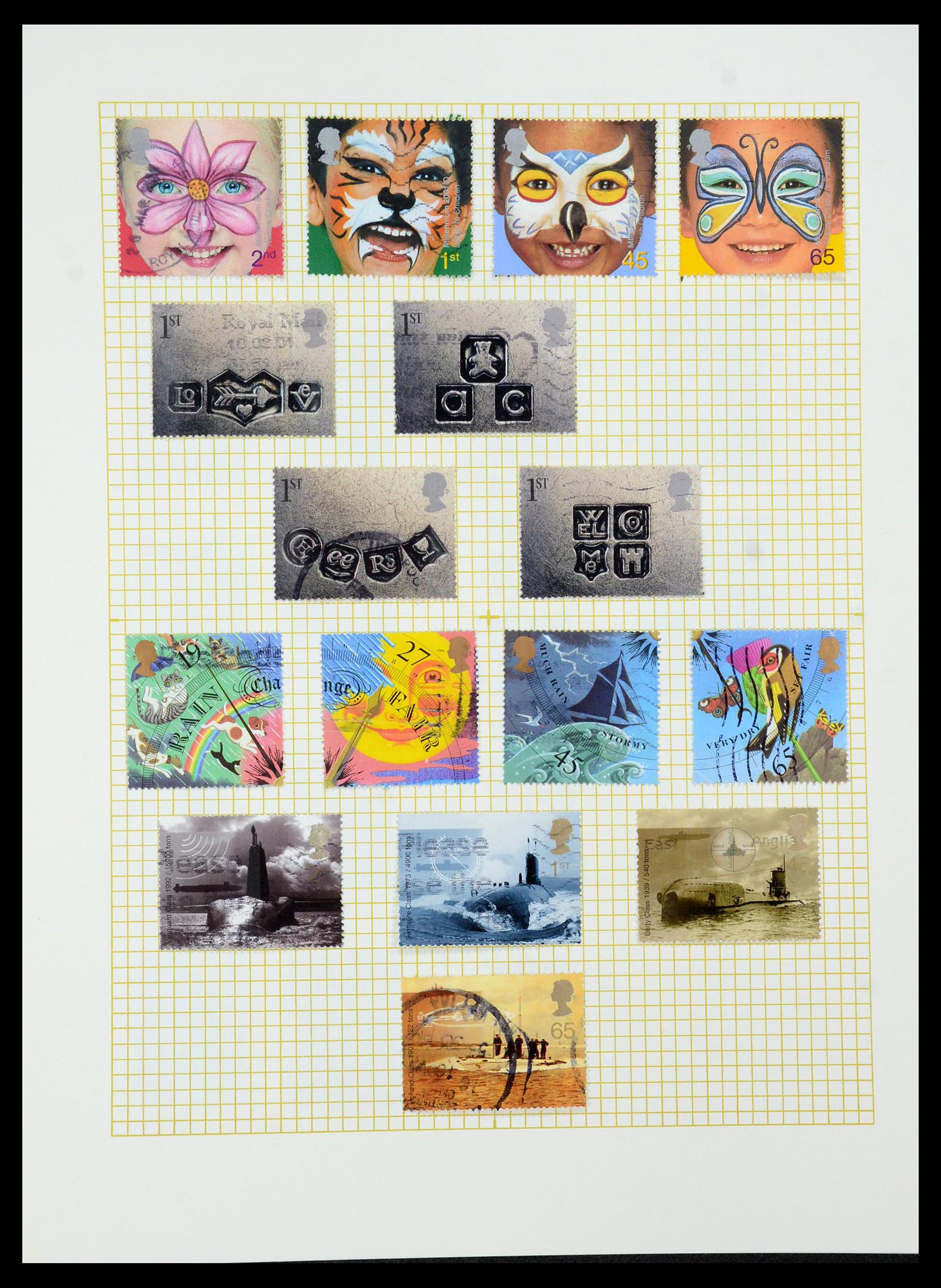 35636 104 - Postzegelverzameling 35636 Engelse koloniën.