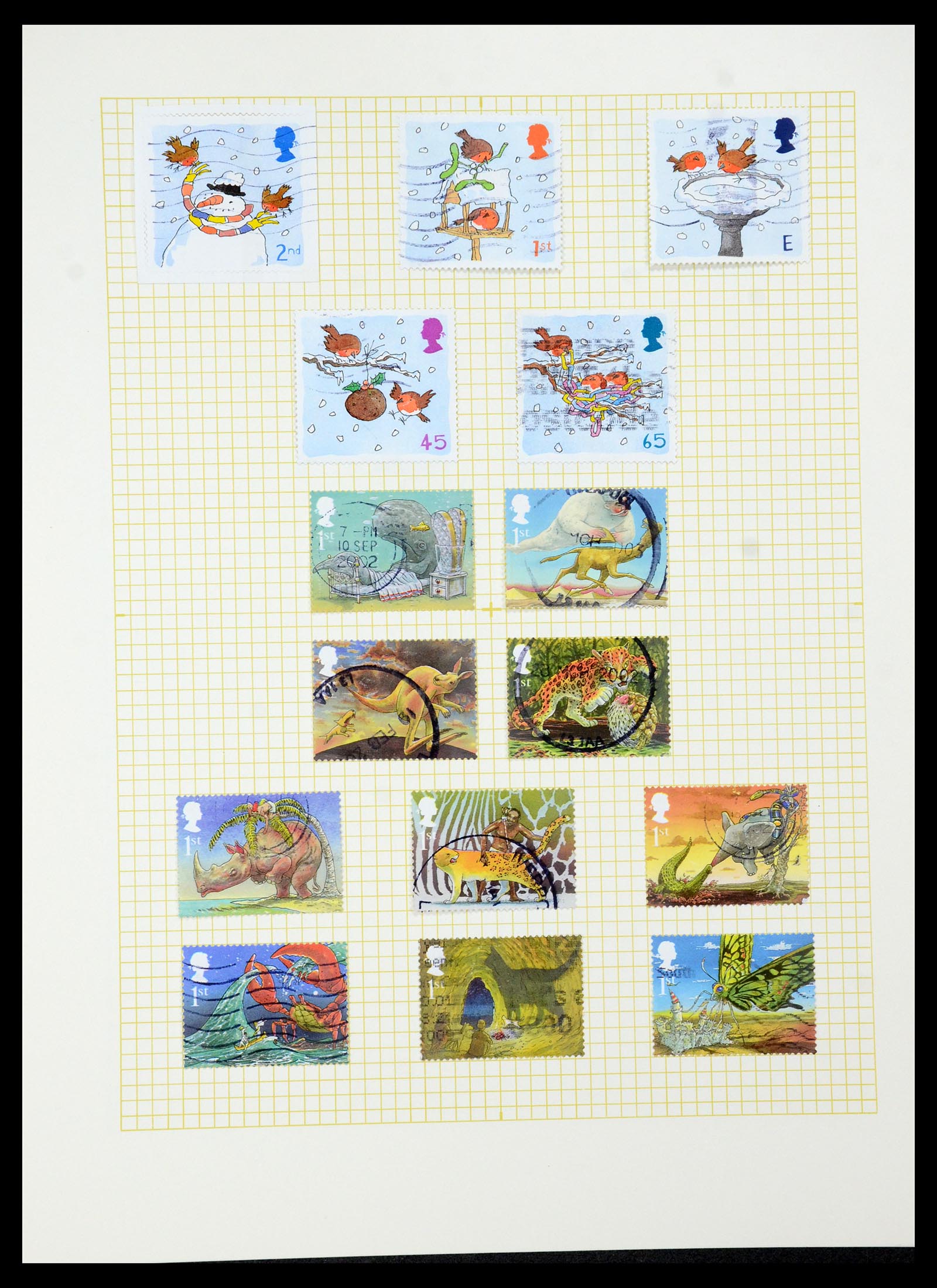 35636 108 - Postzegelverzameling 35636 Engelse koloniën.