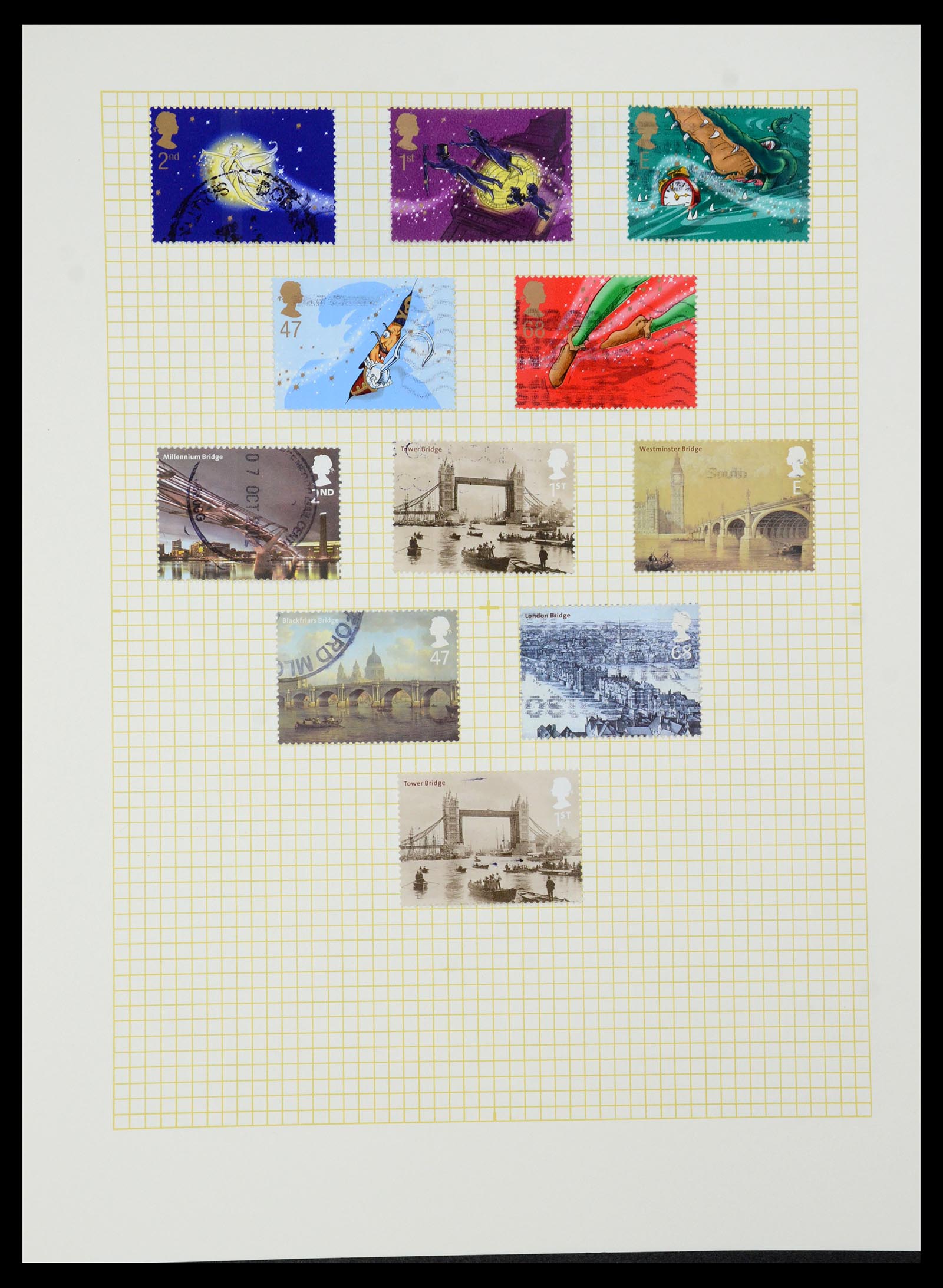 35636 114 - Postzegelverzameling 35636 Engelse koloniën.