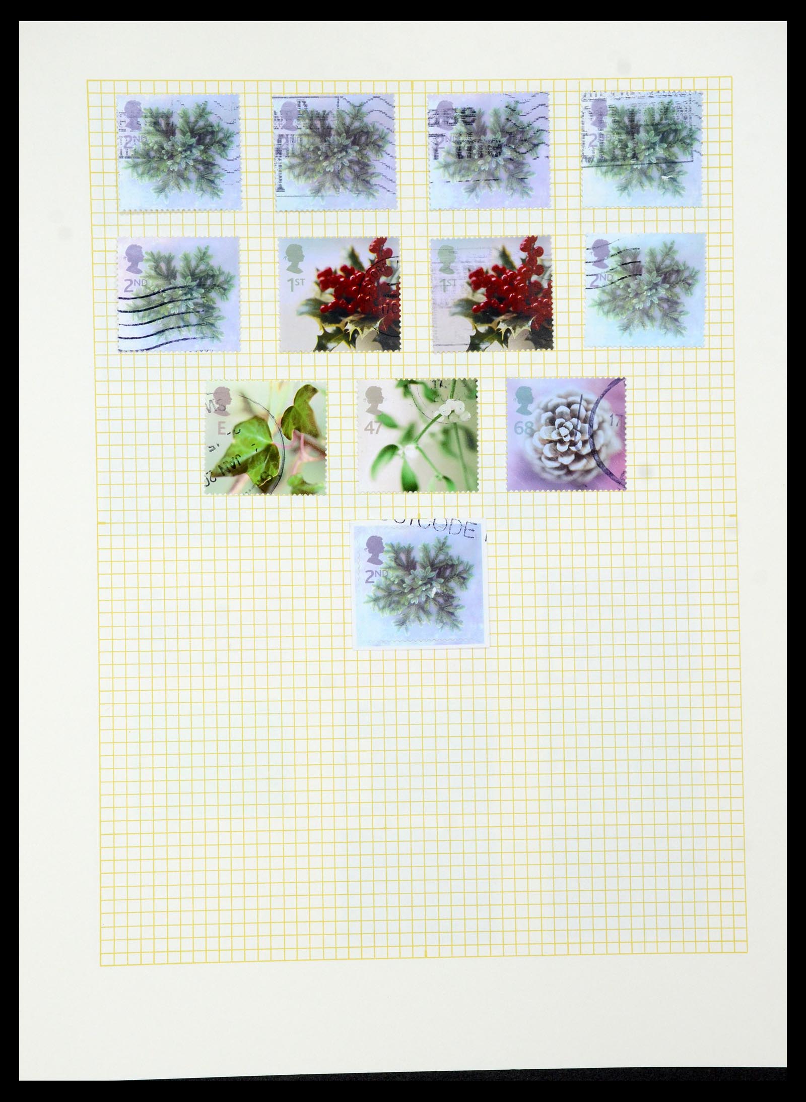 35636 117 - Postzegelverzameling 35636 Engelse koloniën.