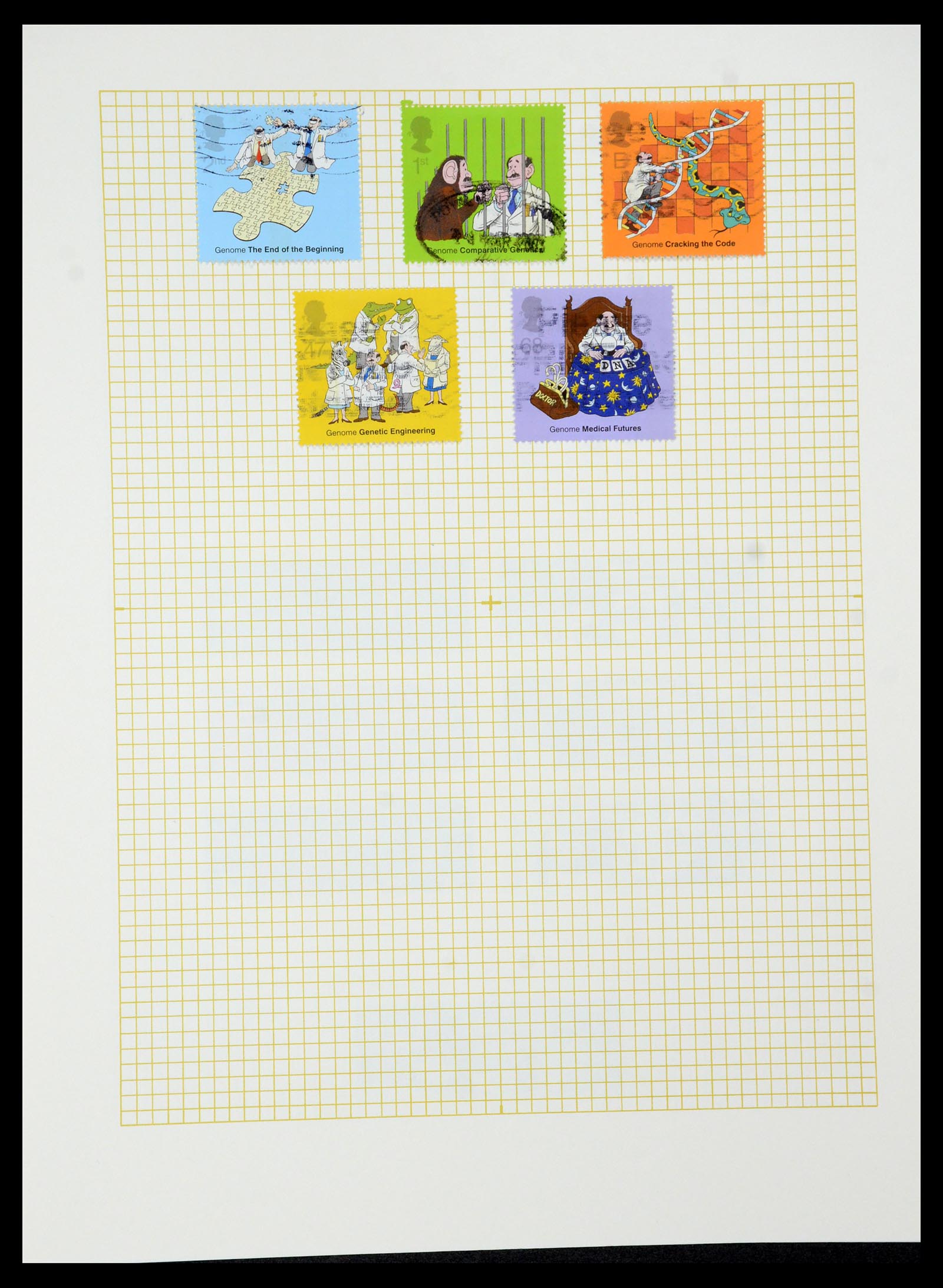 35636 119 - Postzegelverzameling 35636 Engelse koloniën.
