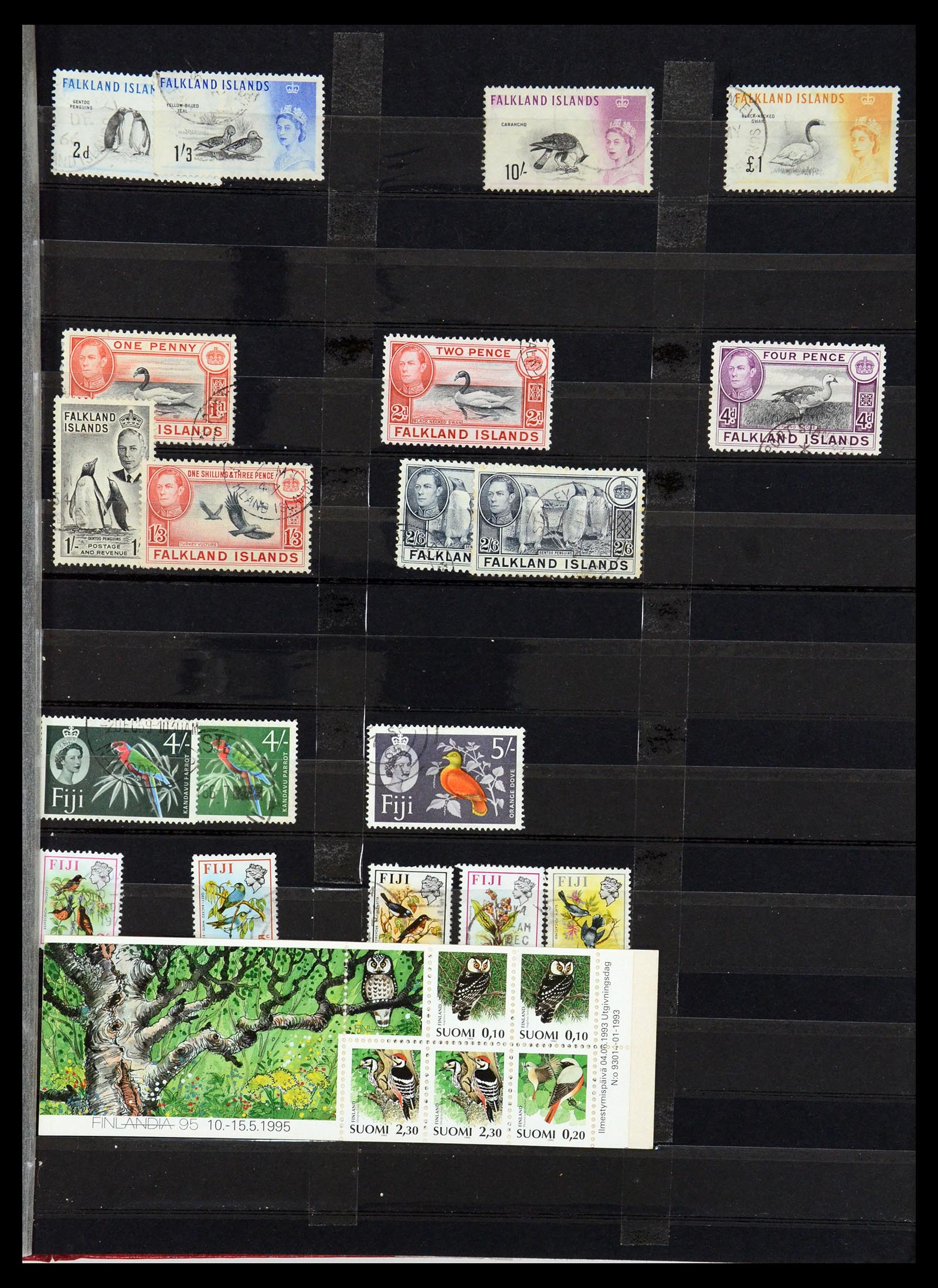 35636 673 - Postzegelverzameling 35636 Engelse koloniën.