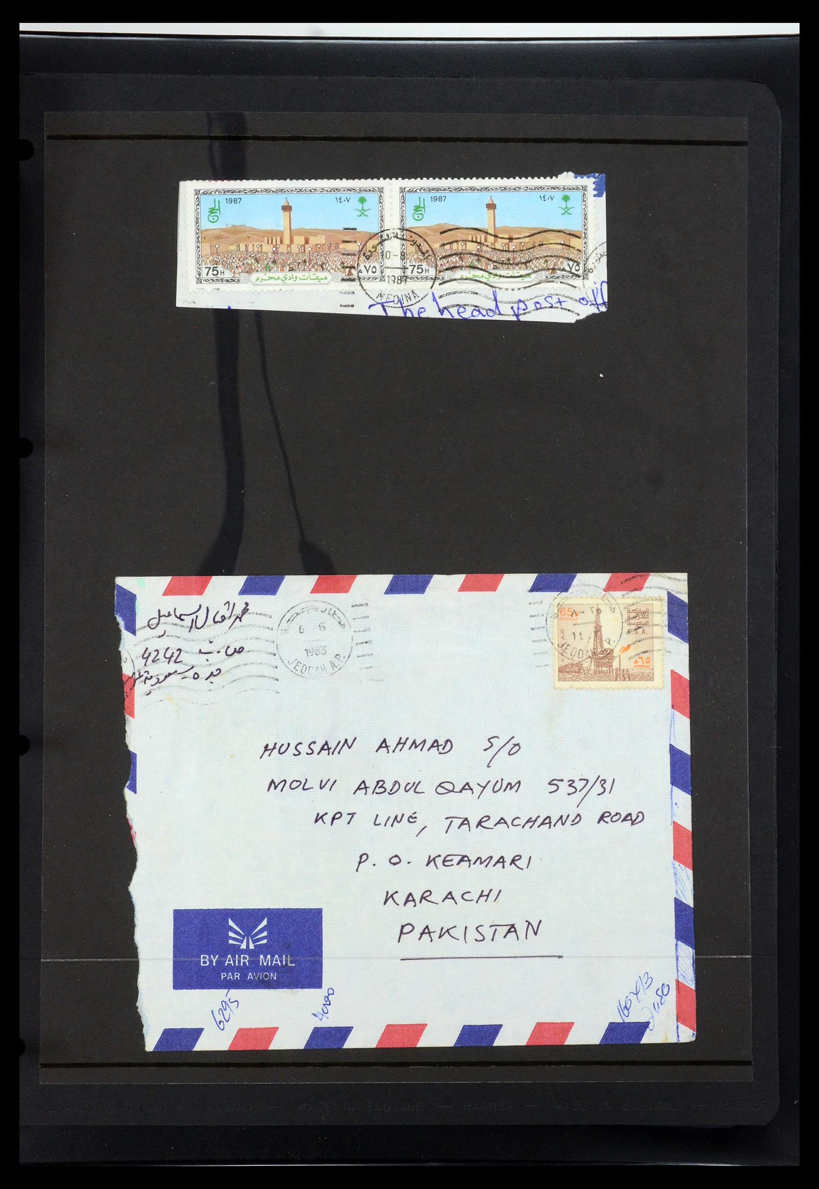 35661 101 - Postzegelverzameling 35661 Saoedi Arabië 1916-2000.