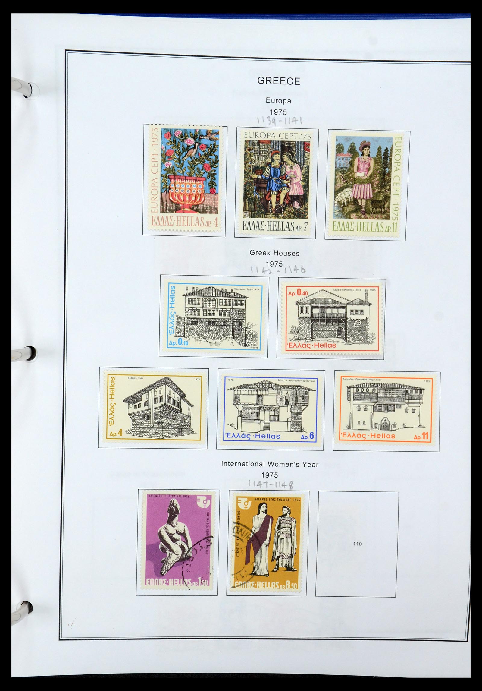 35679 106 - Postzegelverzameling 35679 Griekenland en gebieden 1861-1999.