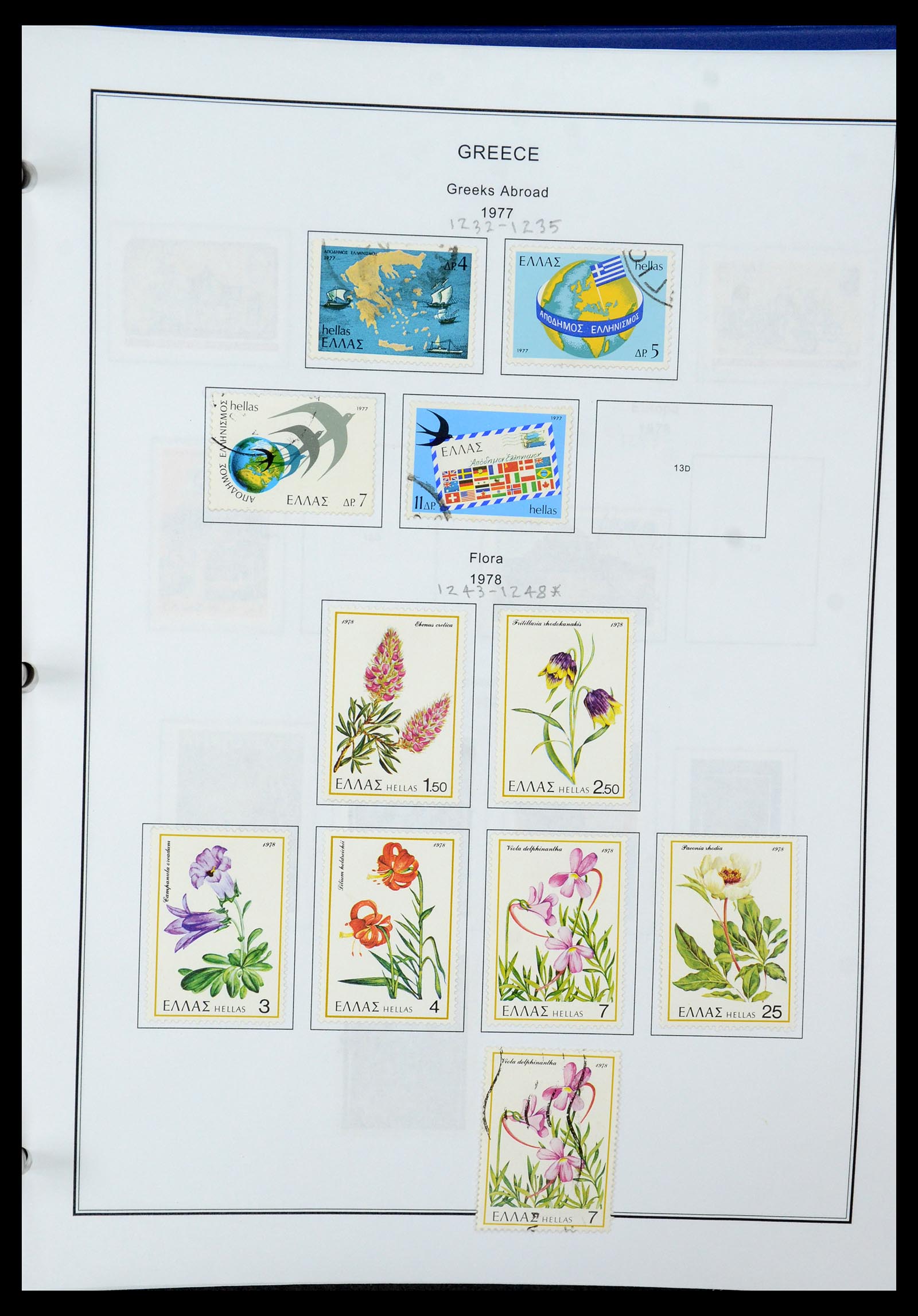 35679 115 - Postzegelverzameling 35679 Griekenland en gebieden 1861-1999.