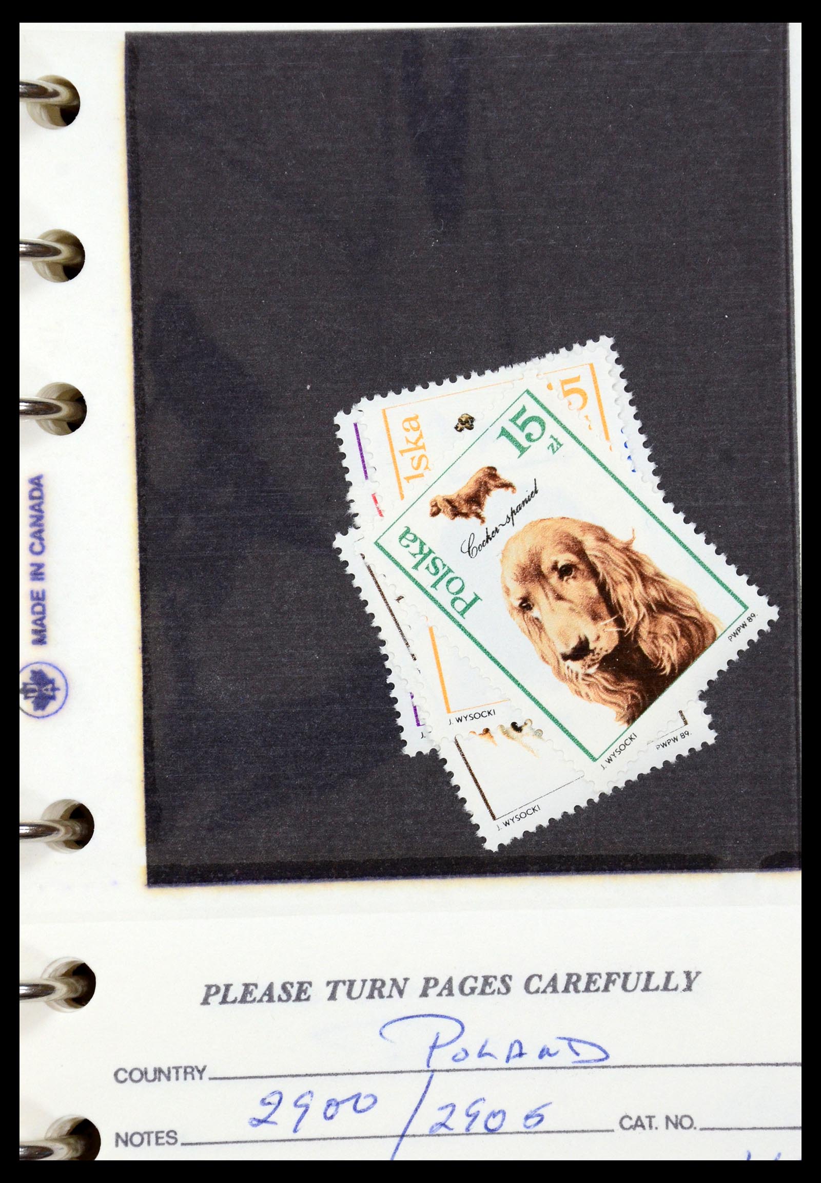35683 203 - Postzegelverzameling 35683 Polen 1939-1990.