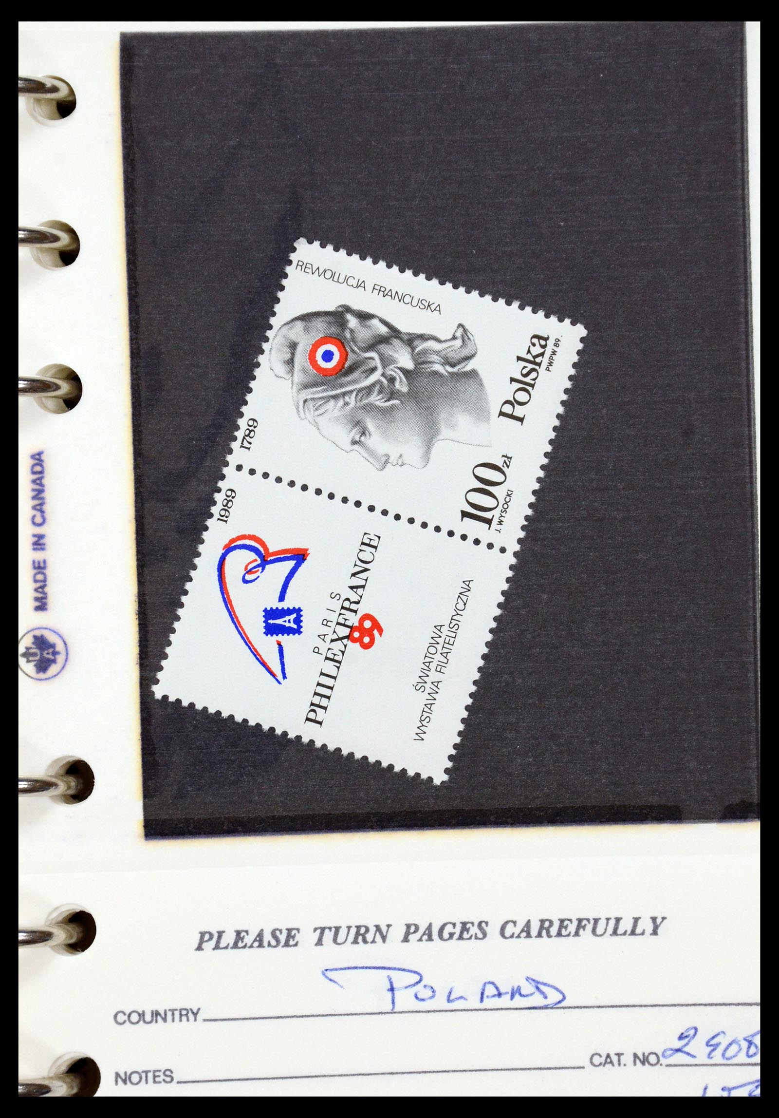 35683 206 - Postzegelverzameling 35683 Polen 1939-1990.