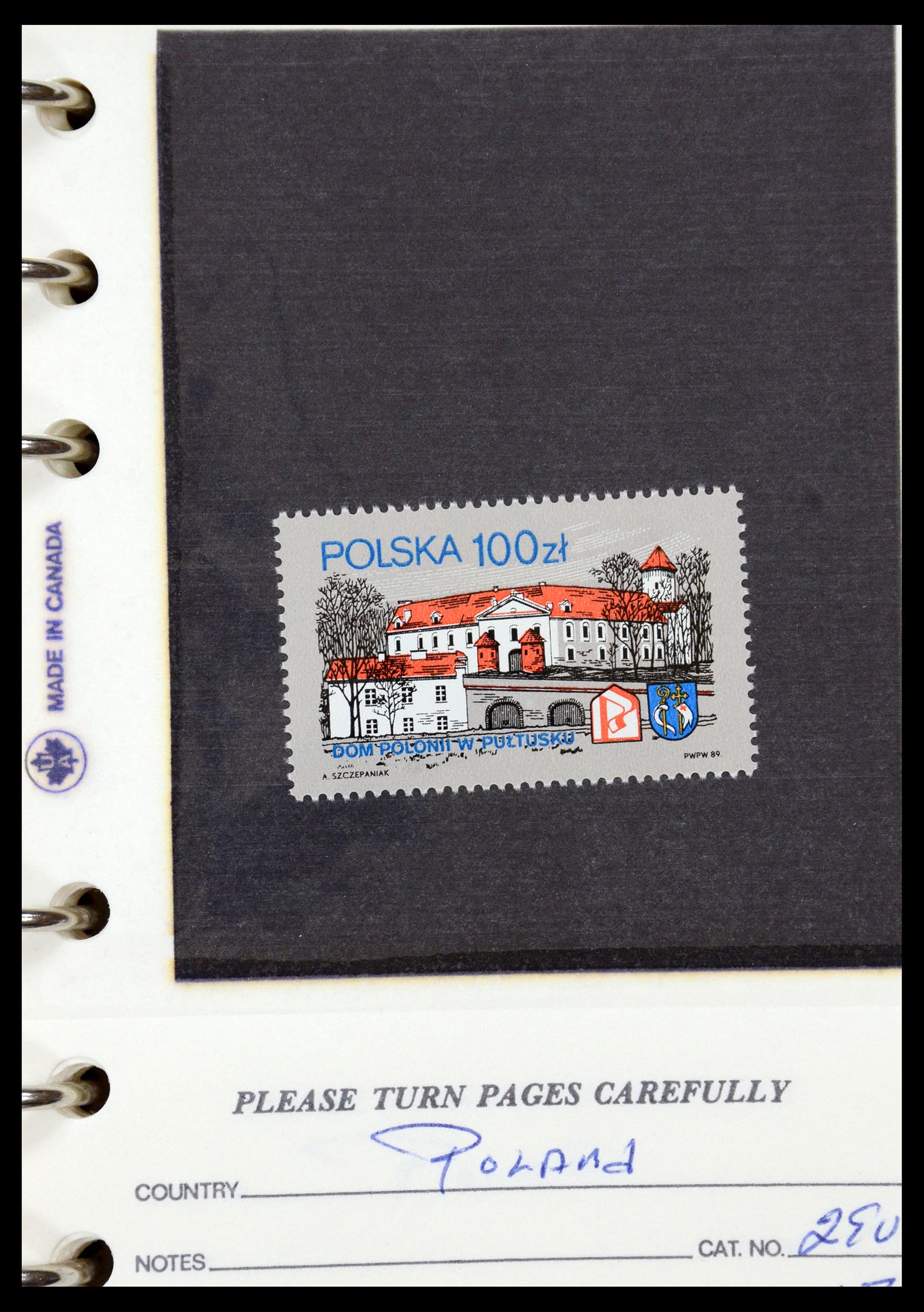 35683 207 - Postzegelverzameling 35683 Polen 1939-1990.