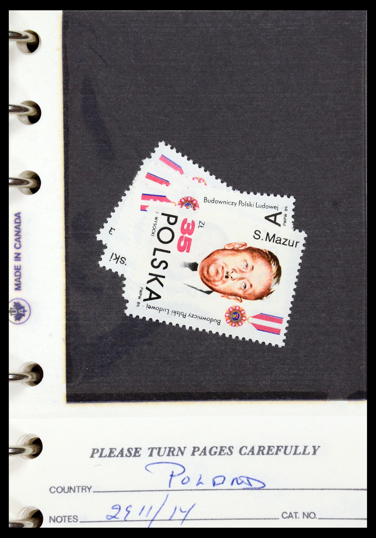 35683 210 - Postzegelverzameling 35683 Polen 1939-1990.