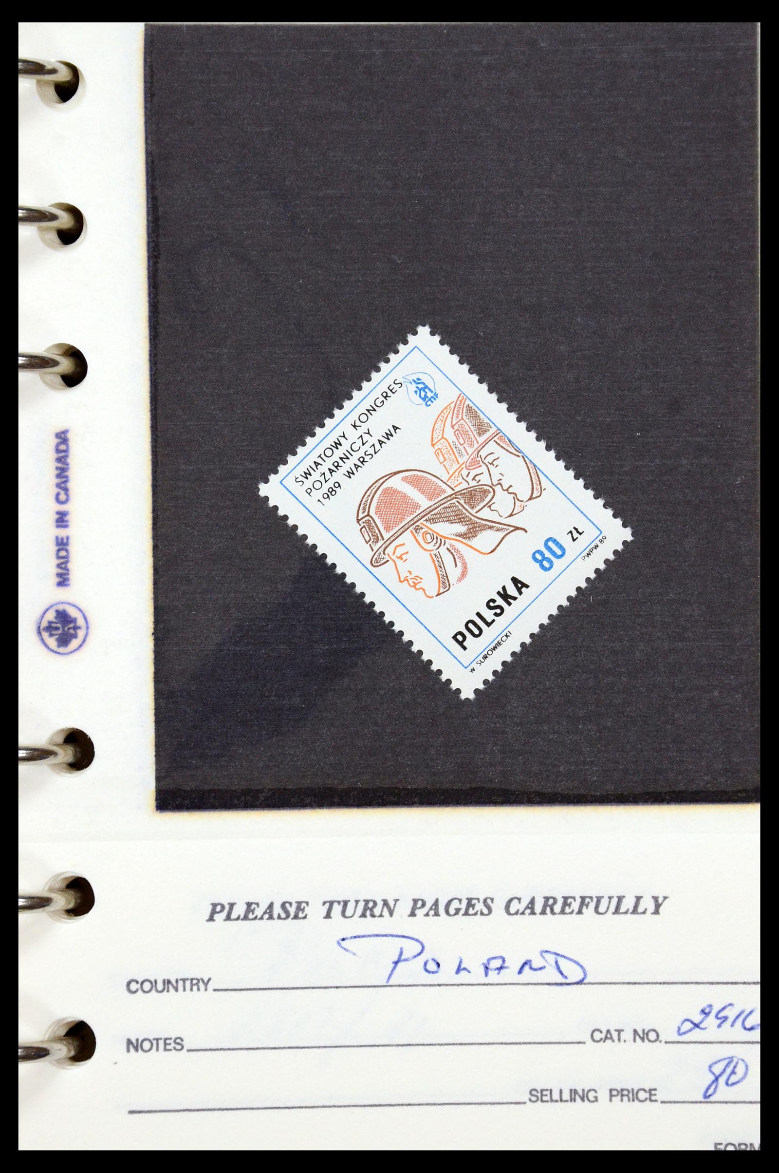 35683 212 - Postzegelverzameling 35683 Polen 1939-1990.