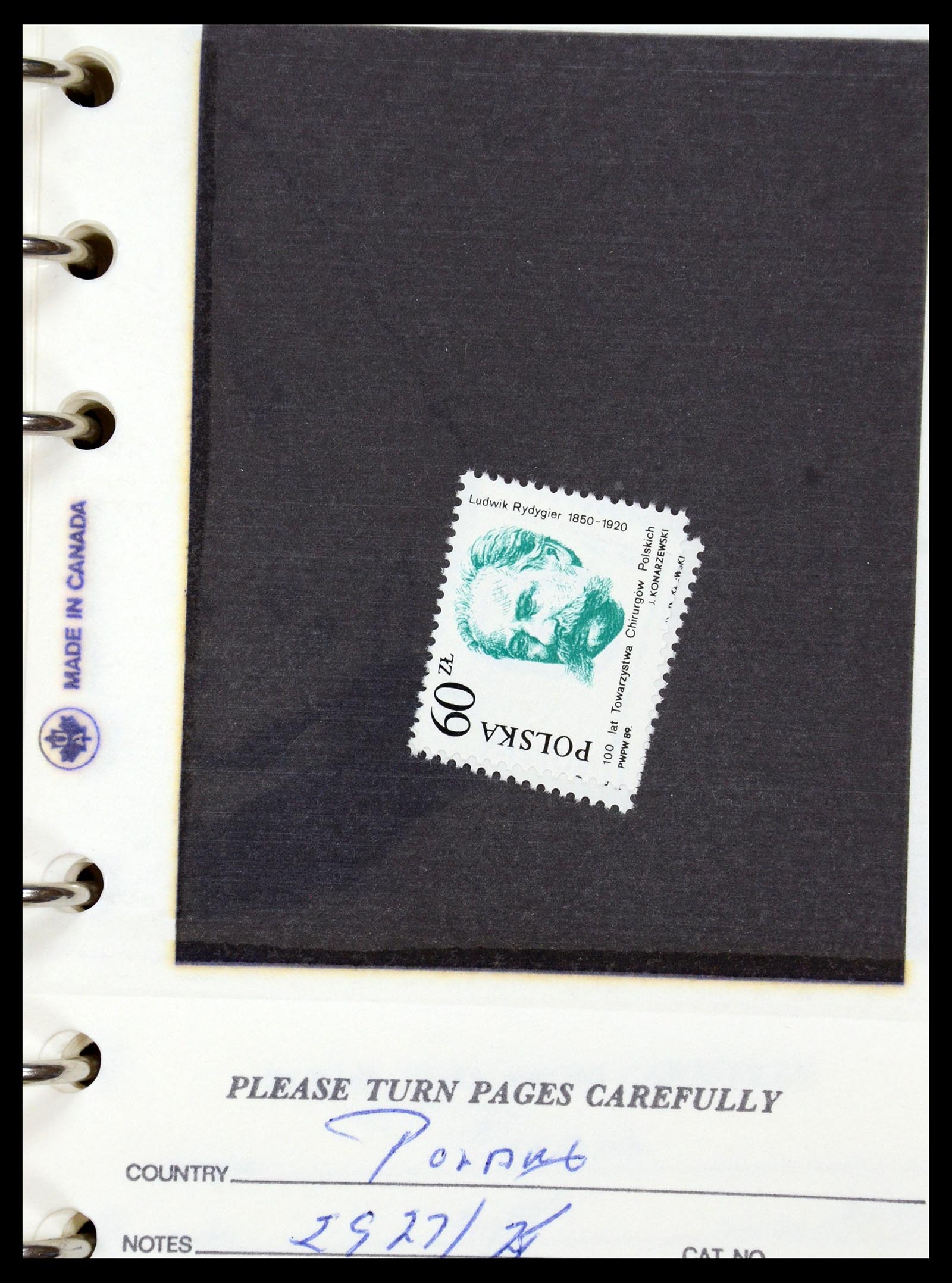 35683 216 - Postzegelverzameling 35683 Polen 1939-1990.