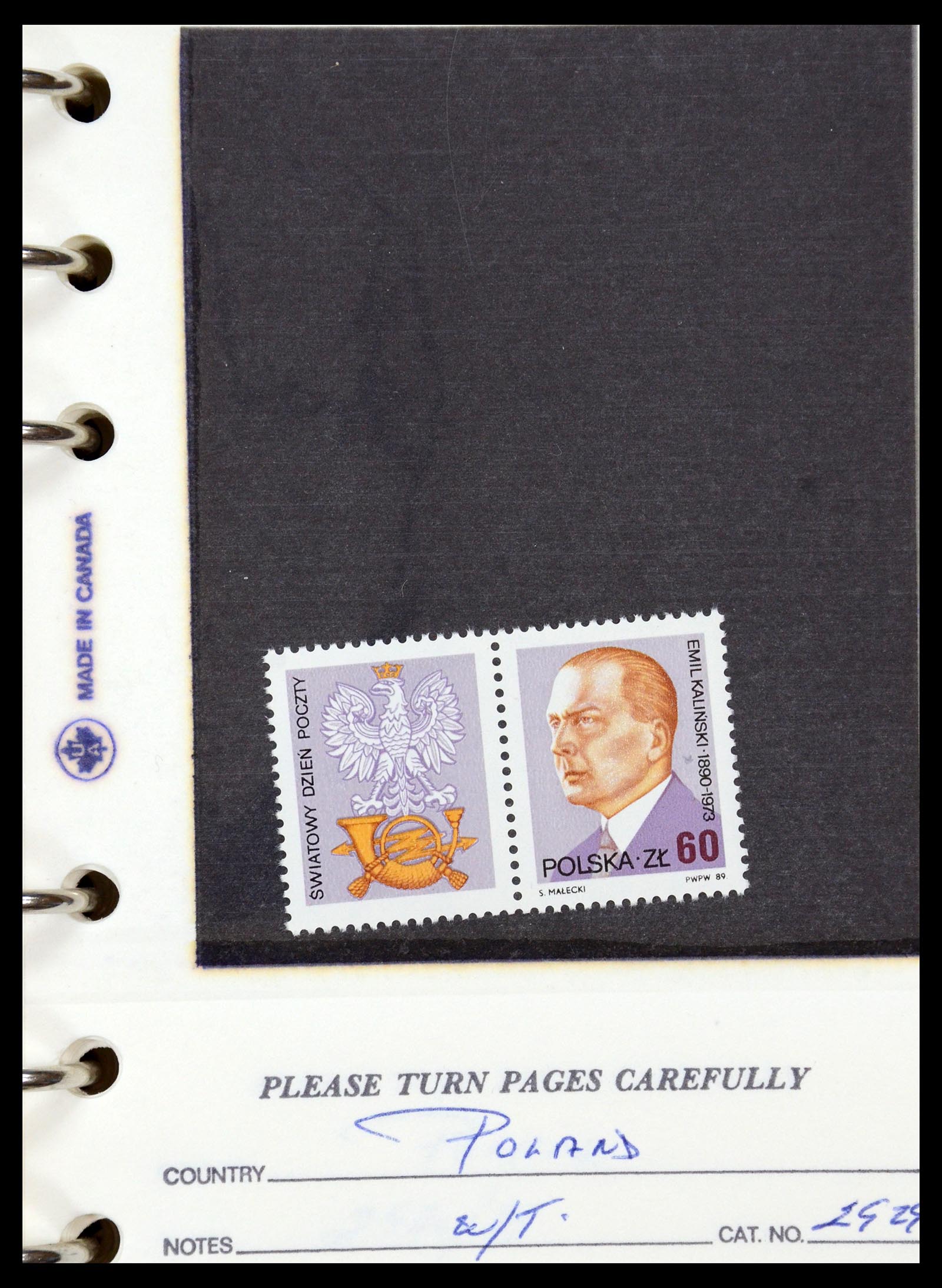 35683 217 - Postzegelverzameling 35683 Polen 1939-1990.