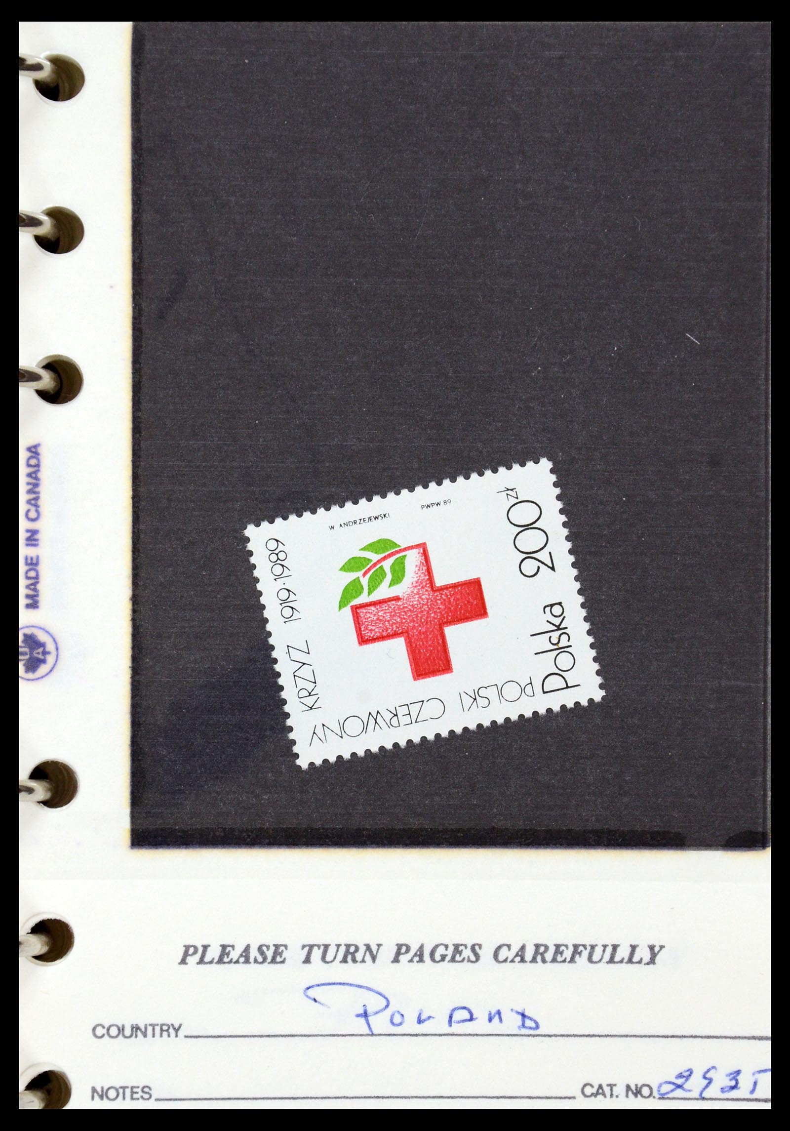 35683 222 - Postzegelverzameling 35683 Polen 1939-1990.