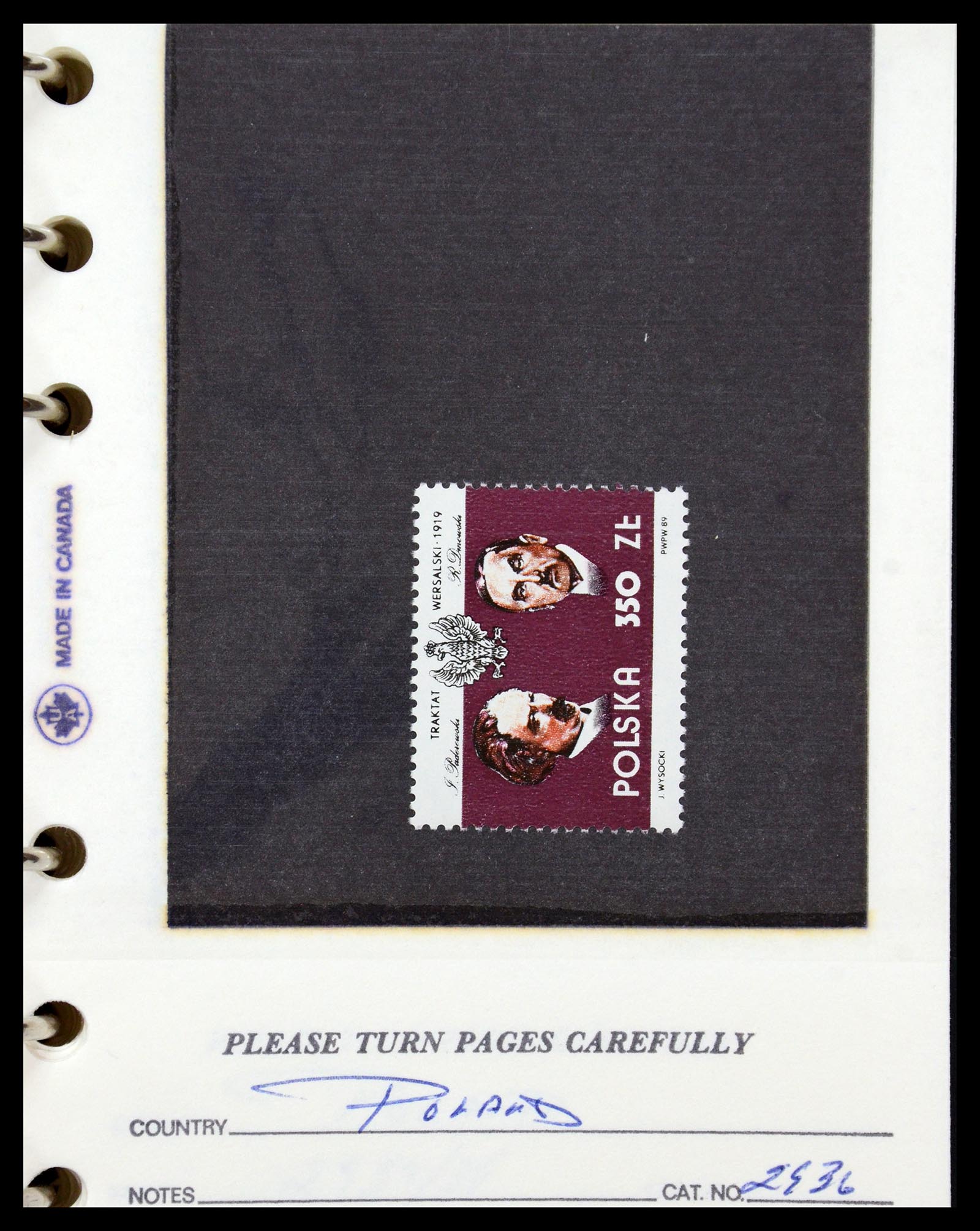 35683 223 - Postzegelverzameling 35683 Polen 1939-1990.