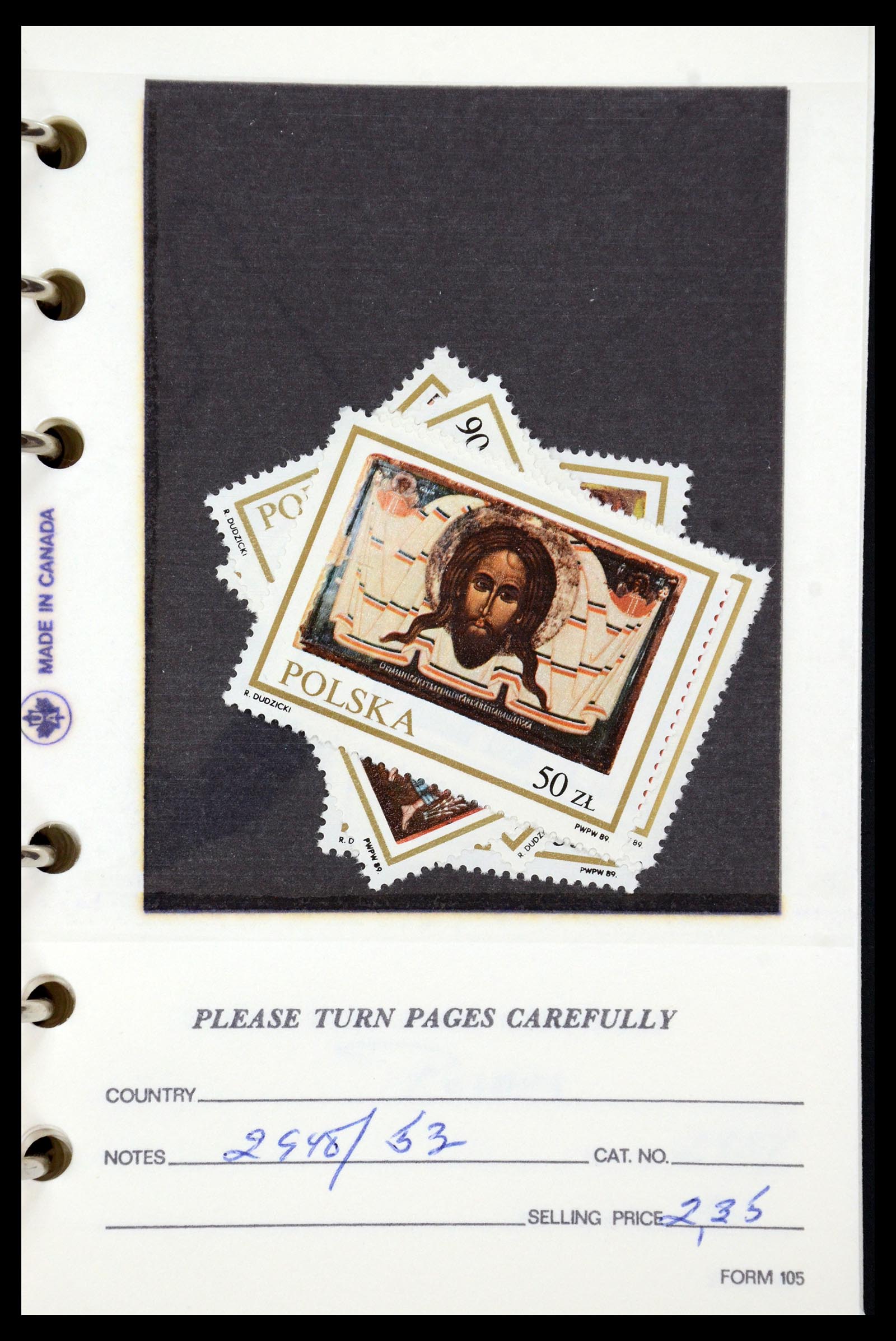 35683 226 - Postzegelverzameling 35683 Polen 1939-1990.