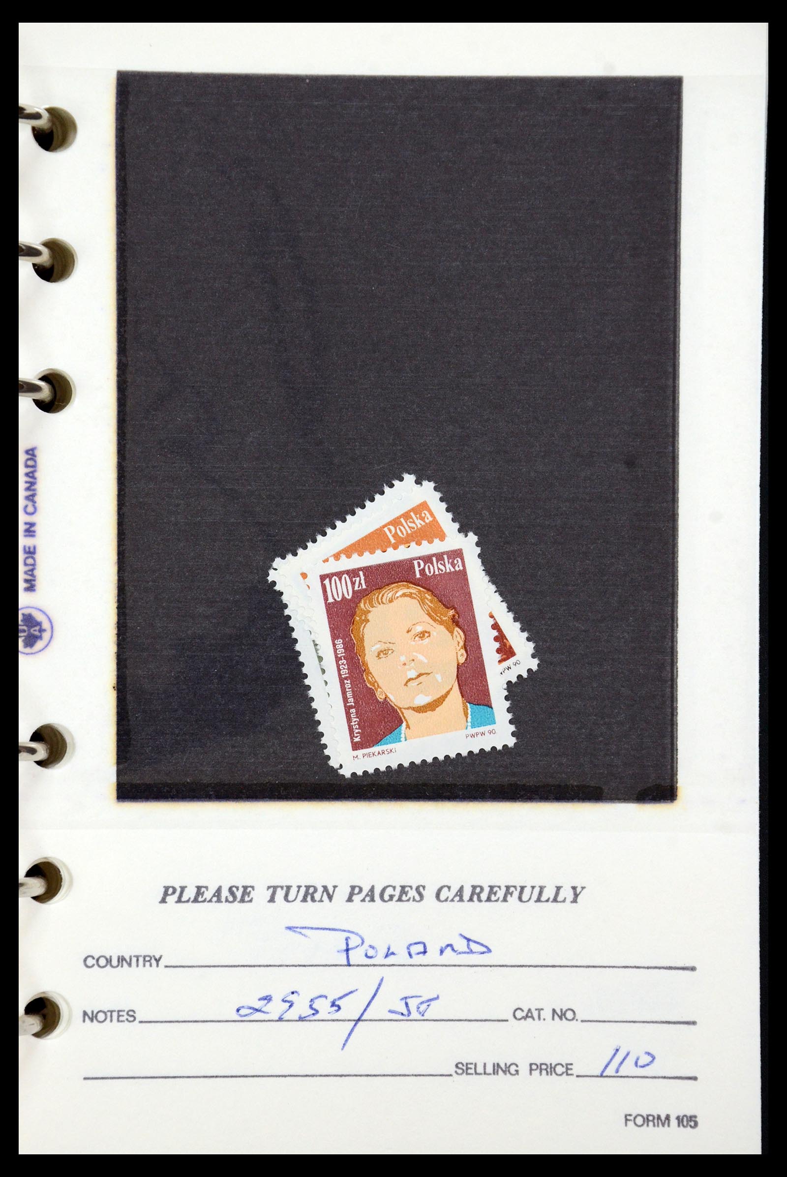 35683 228 - Postzegelverzameling 35683 Polen 1939-1990.