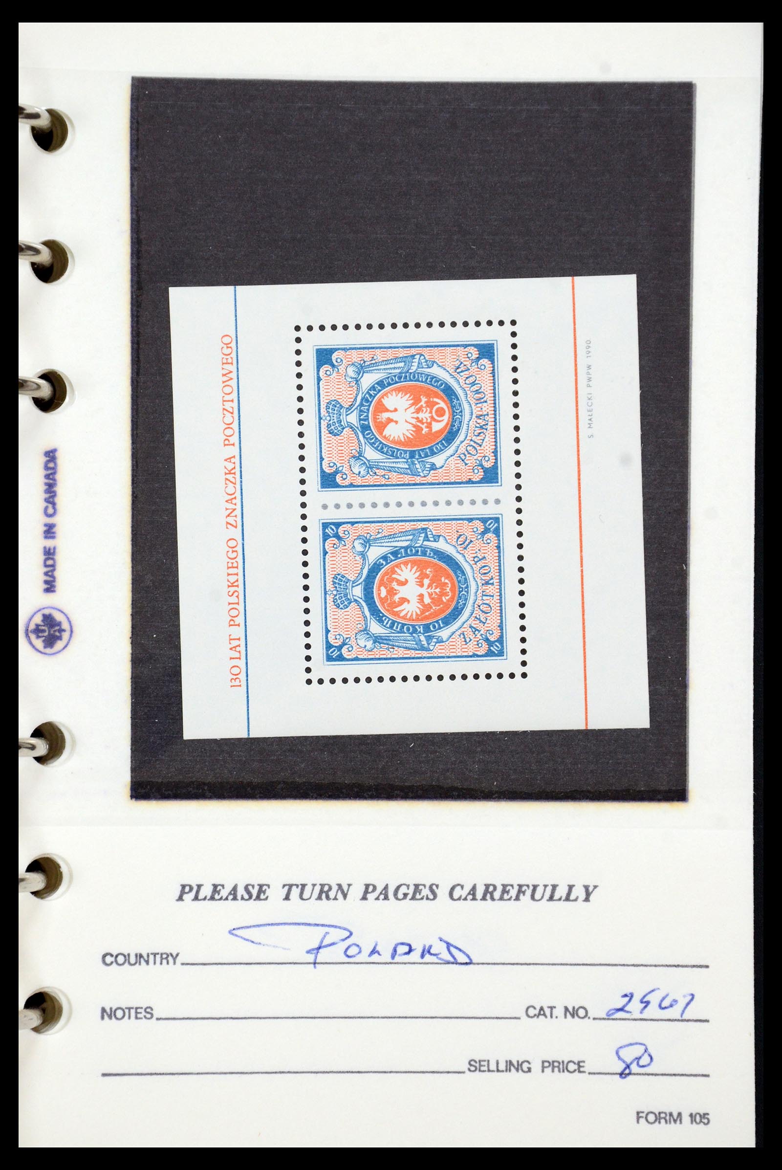 35683 230 - Postzegelverzameling 35683 Polen 1939-1990.