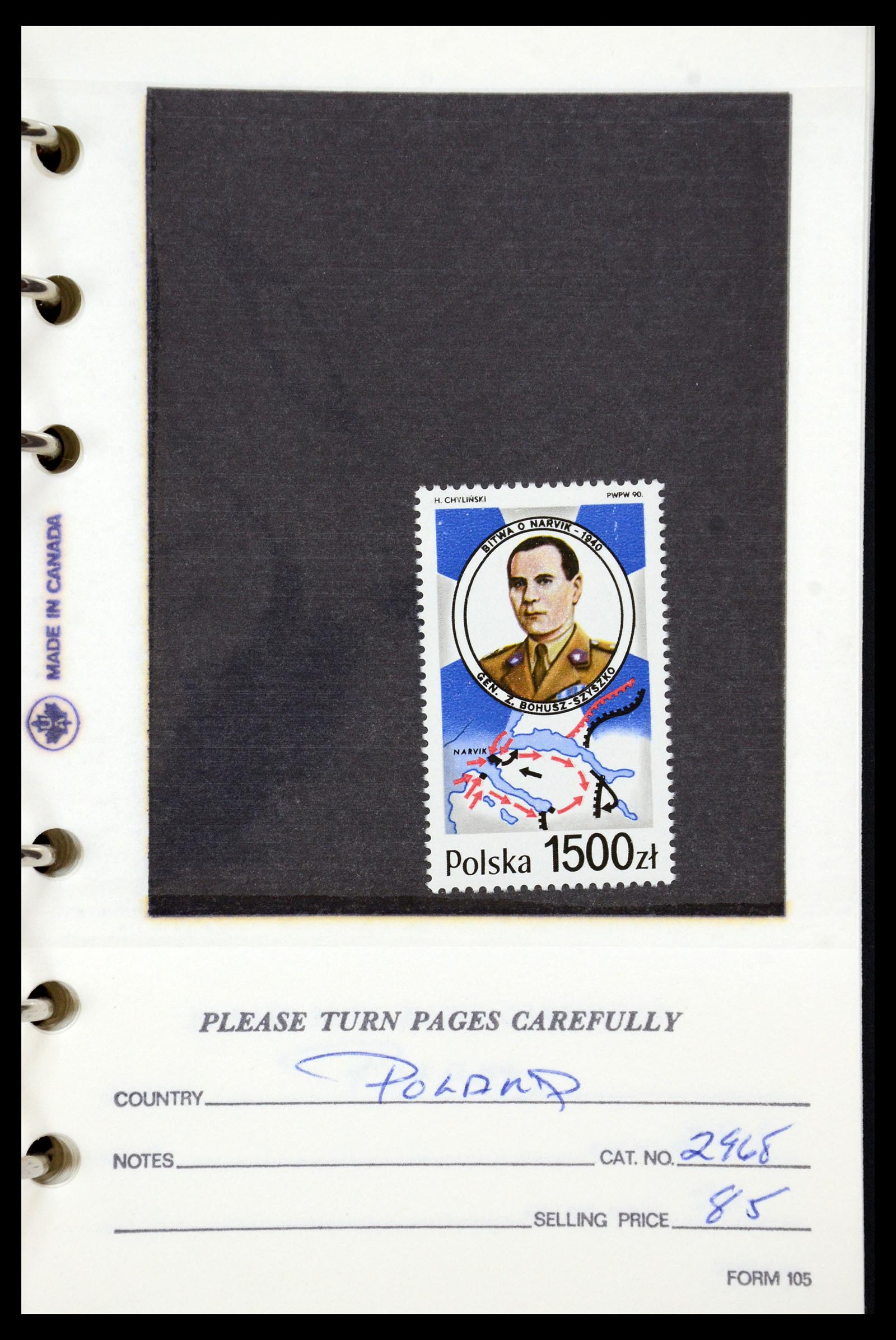 35683 231 - Postzegelverzameling 35683 Polen 1939-1990.
